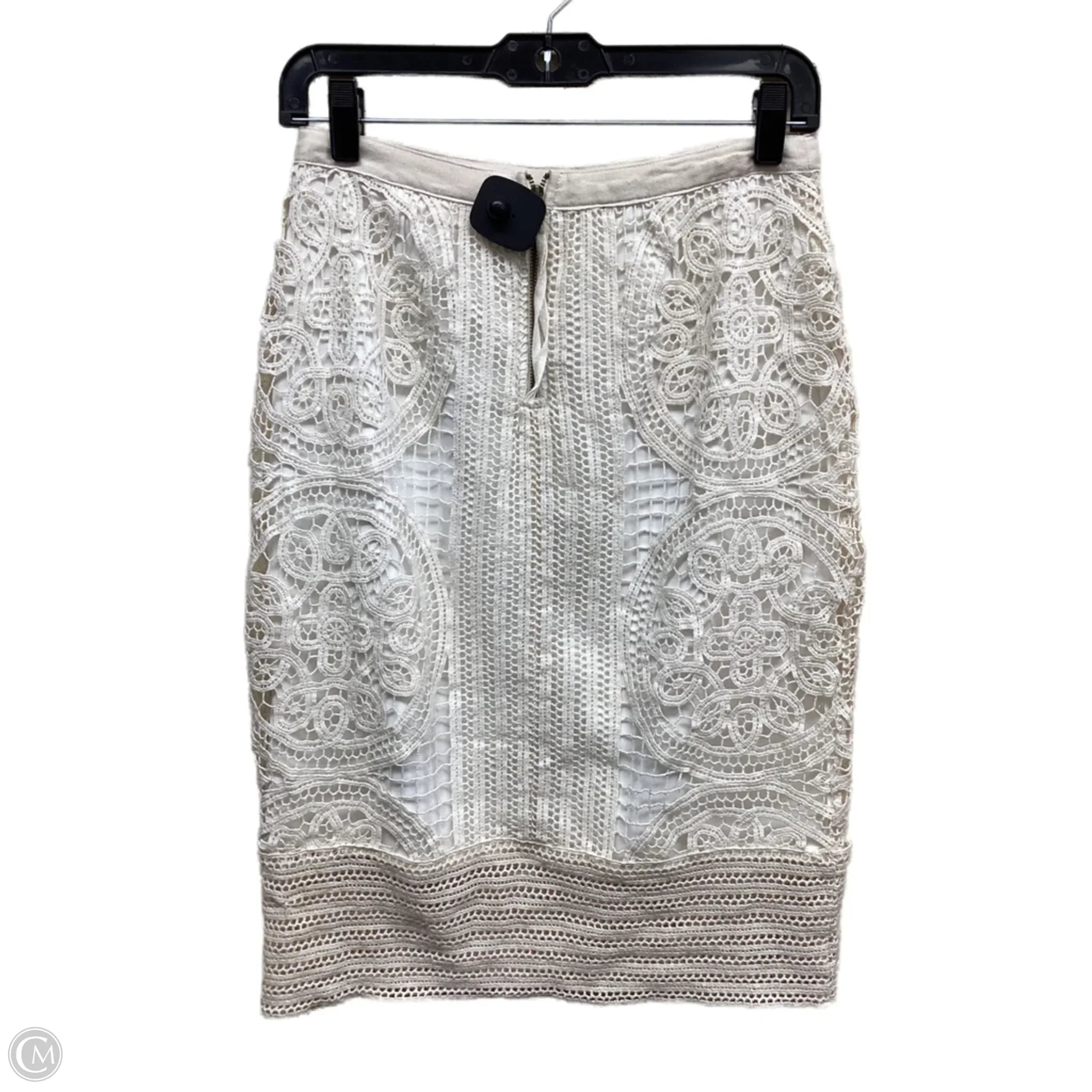 Skirt Midi By Maeve In White, Size: S、mySite、garagedoors4me