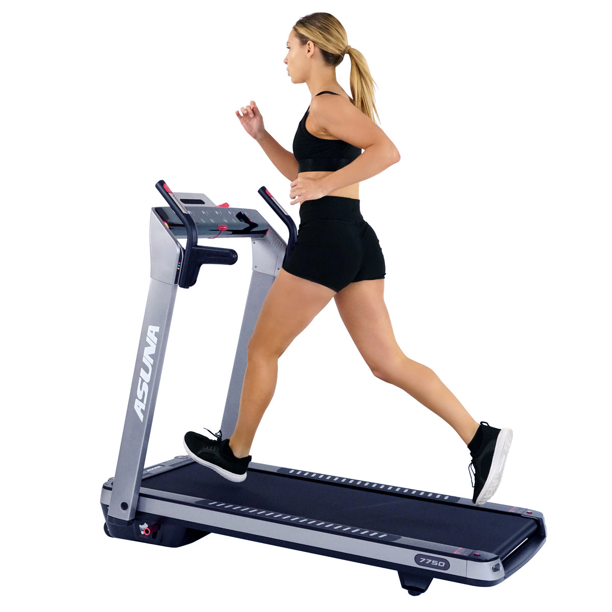  SpaceFlex Running Treadmill w/ Auto Incline, Foldable Wide Deck、mySite、ghnorth