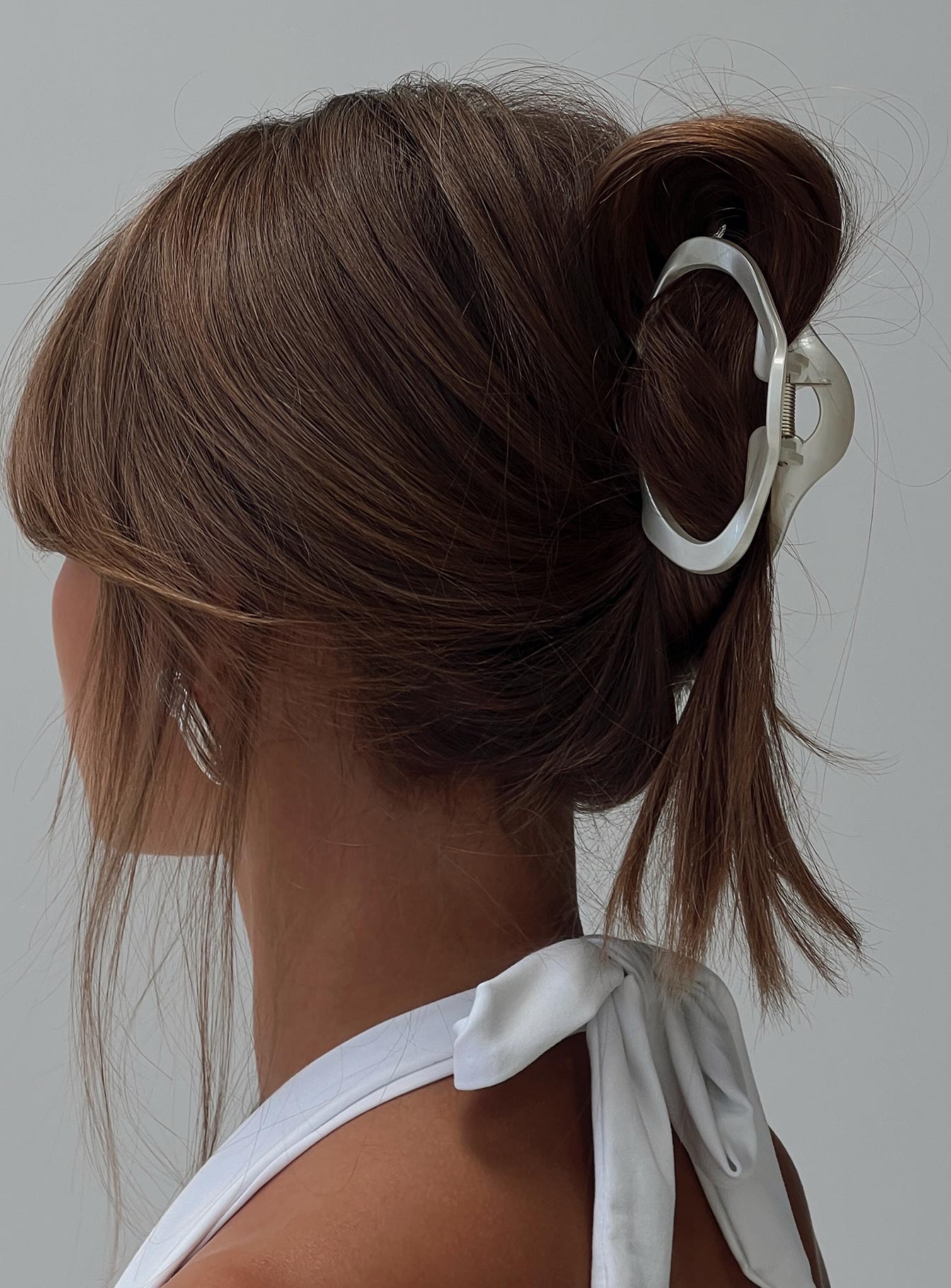 Take It Off Hair Clip Pearl、mySite、solidvoid