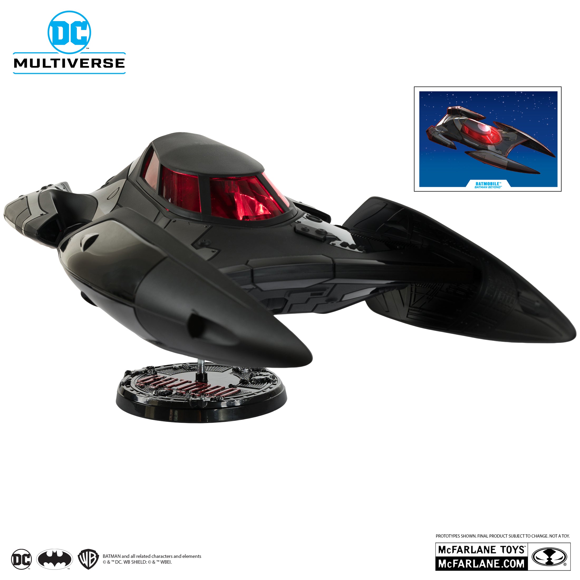 DC Multiverse Batmobile w/Lights & Sound (Batman Beyond)、mySite、hgirdovlk