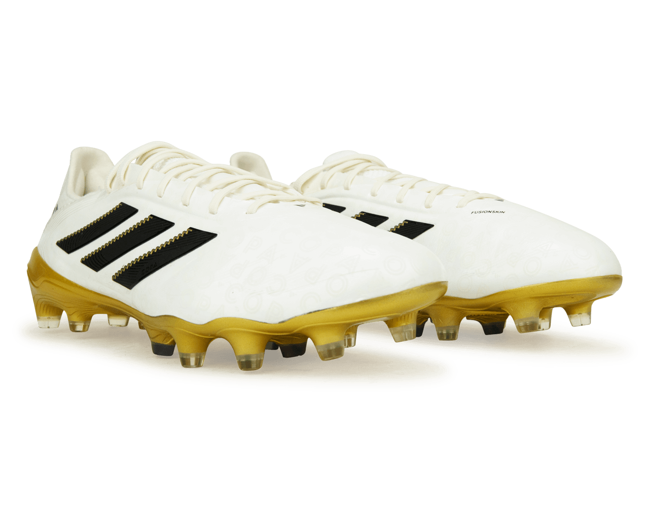 adidas Men's Copa Pure III Elite FG White/Black/Gold、mySite、noshort