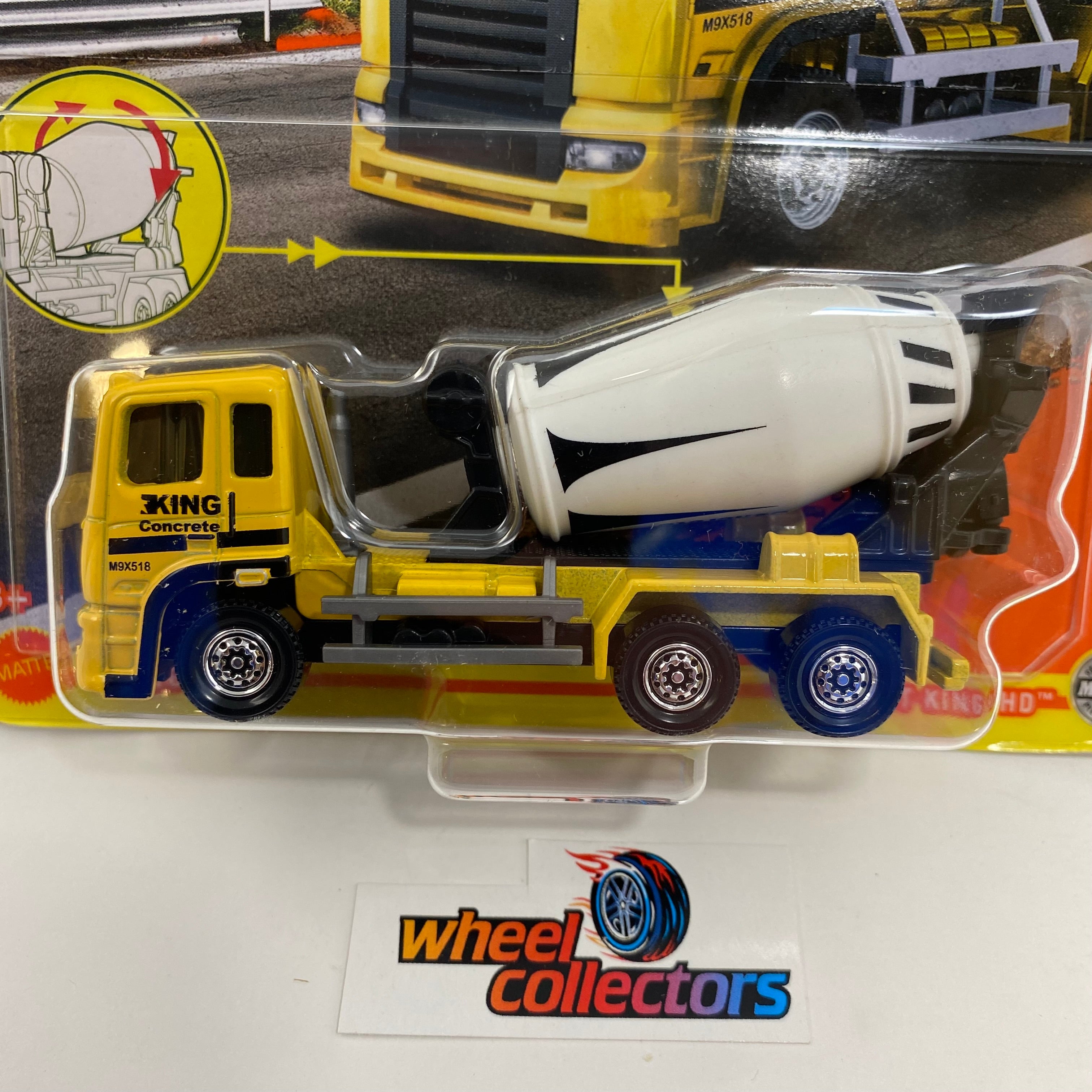 Cement King HD * 2022 Matchbox Working Rigs Case Q Release、mySite、hgirdovlk