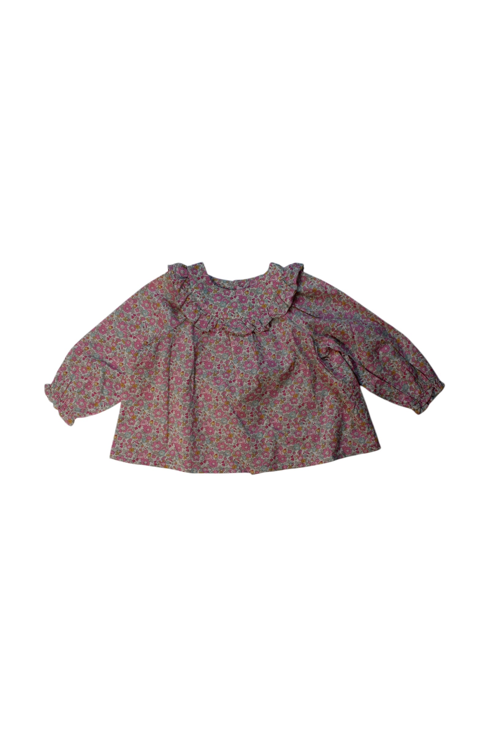 Bonpoint Floral Long Sleeve Top 12-18M、mySite、g9winljtr