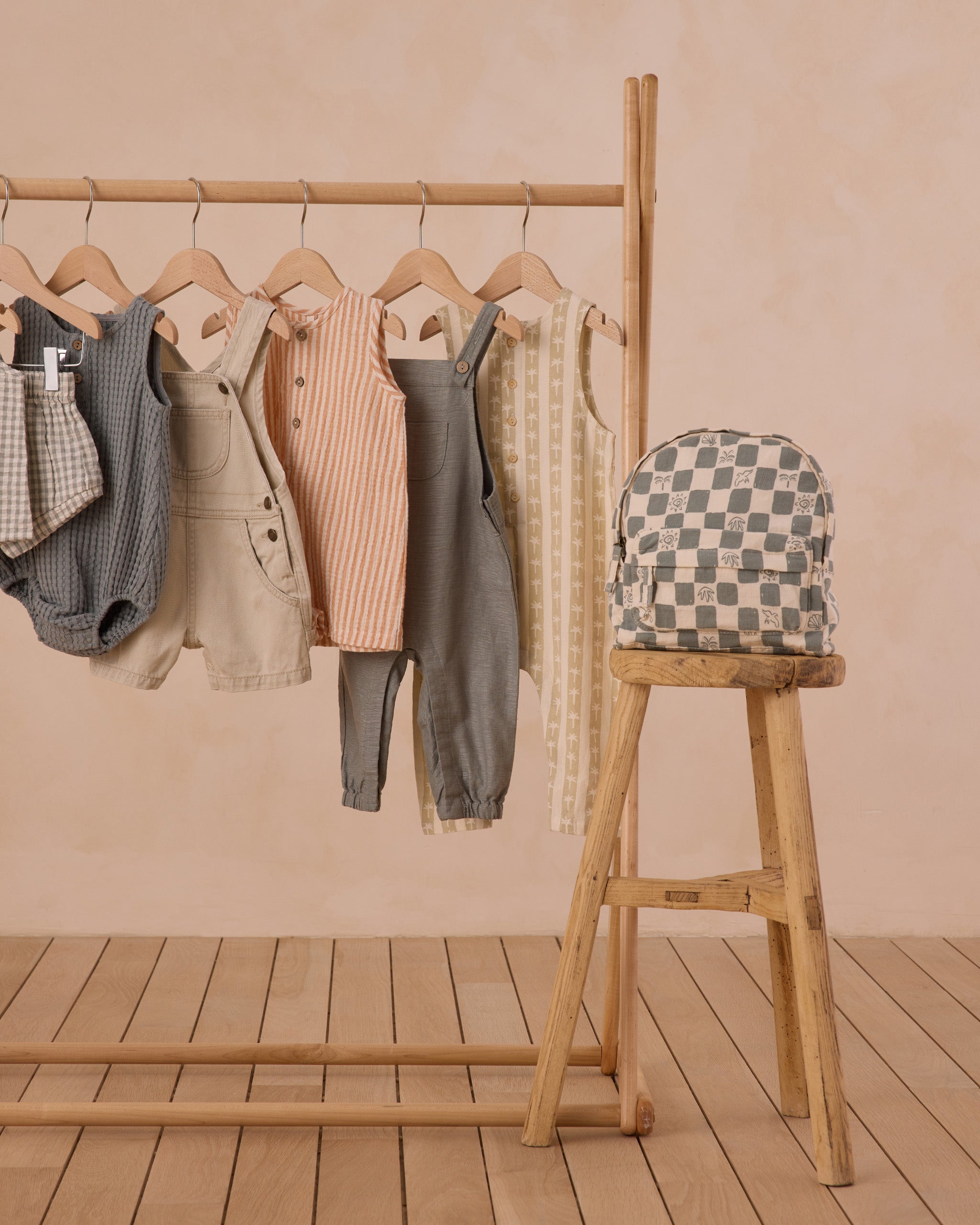  Mini Backpack || Coastal Check、mySite、layawaytickets