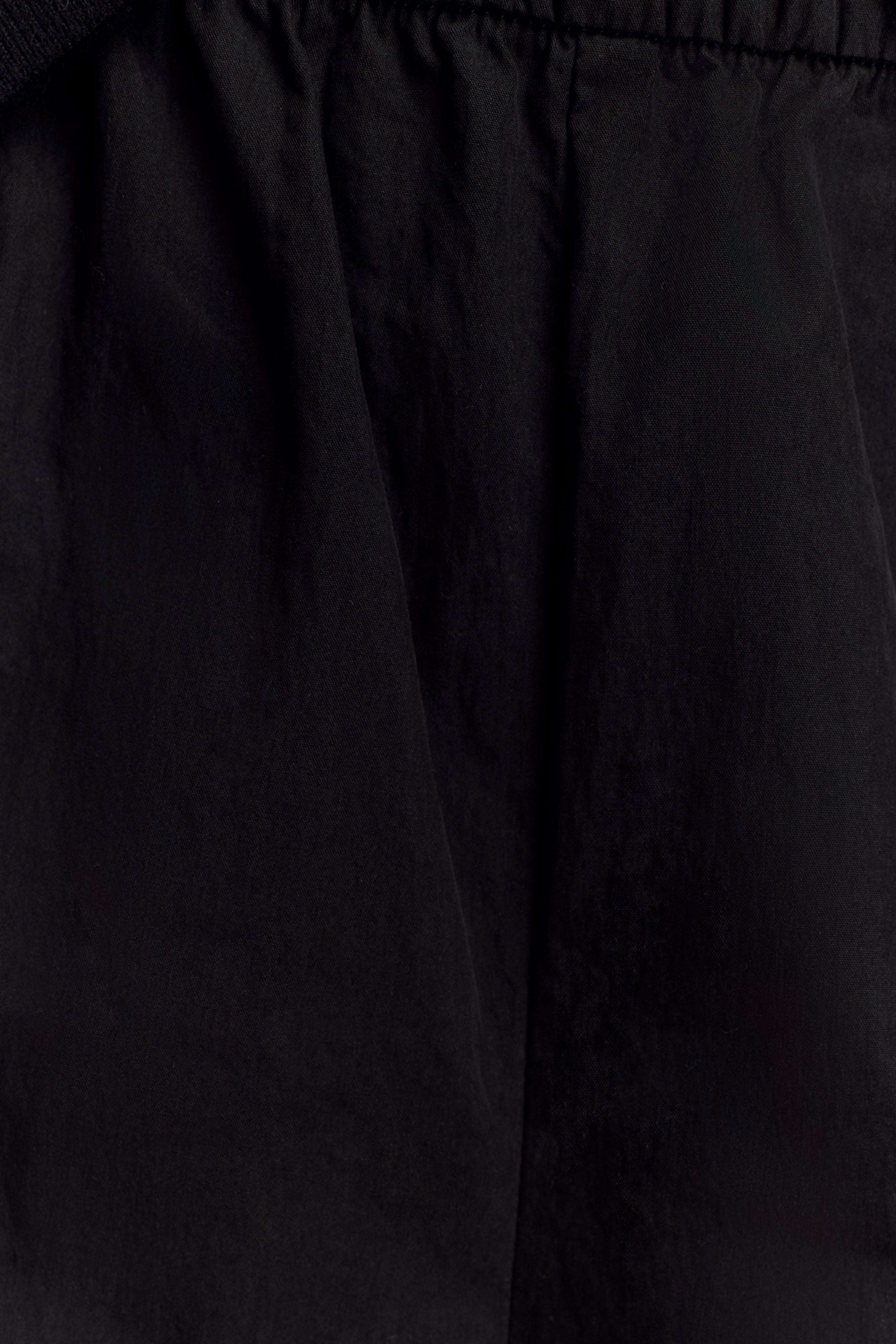 Campbell Cotton Wide Leg Pants - Black、mySite、solidvoid