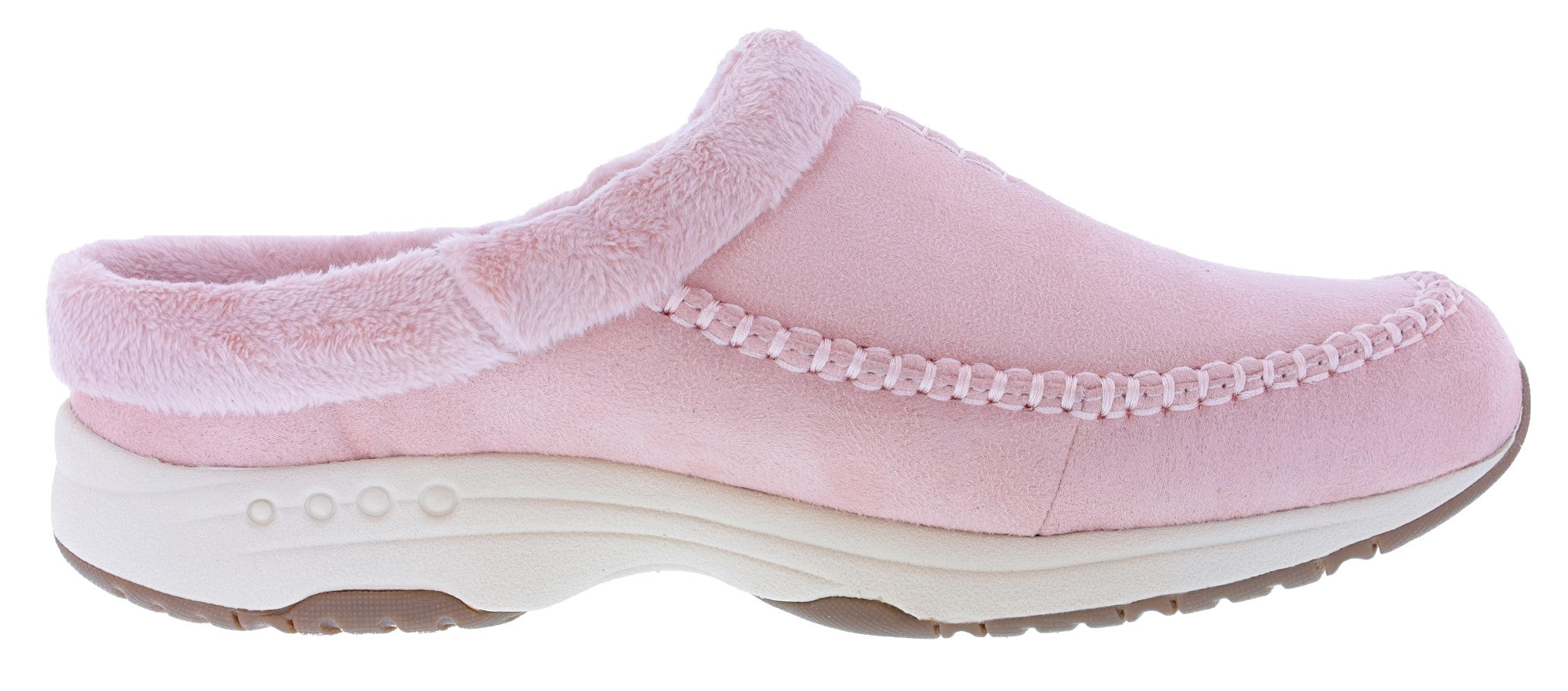 Easy Spirit Women's Travelfurr 2 Wide Width Slip On Mule Clogs、mySite、dreamappss