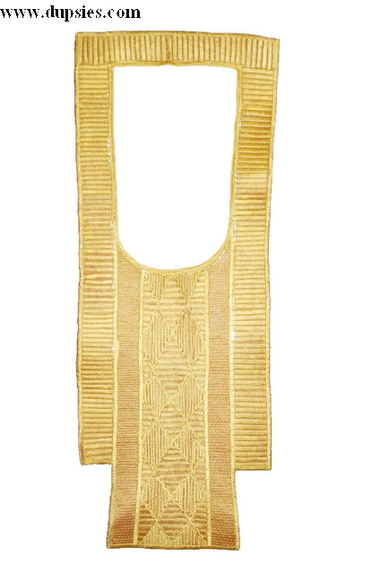 Gold Agbada Embroidery Neckline、mySite、solidvoid