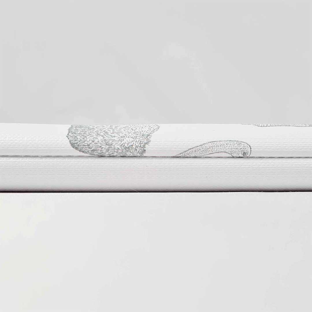  Mama Shack Changing Basket Liner - Monochrome Safari、mySite、merchandisen