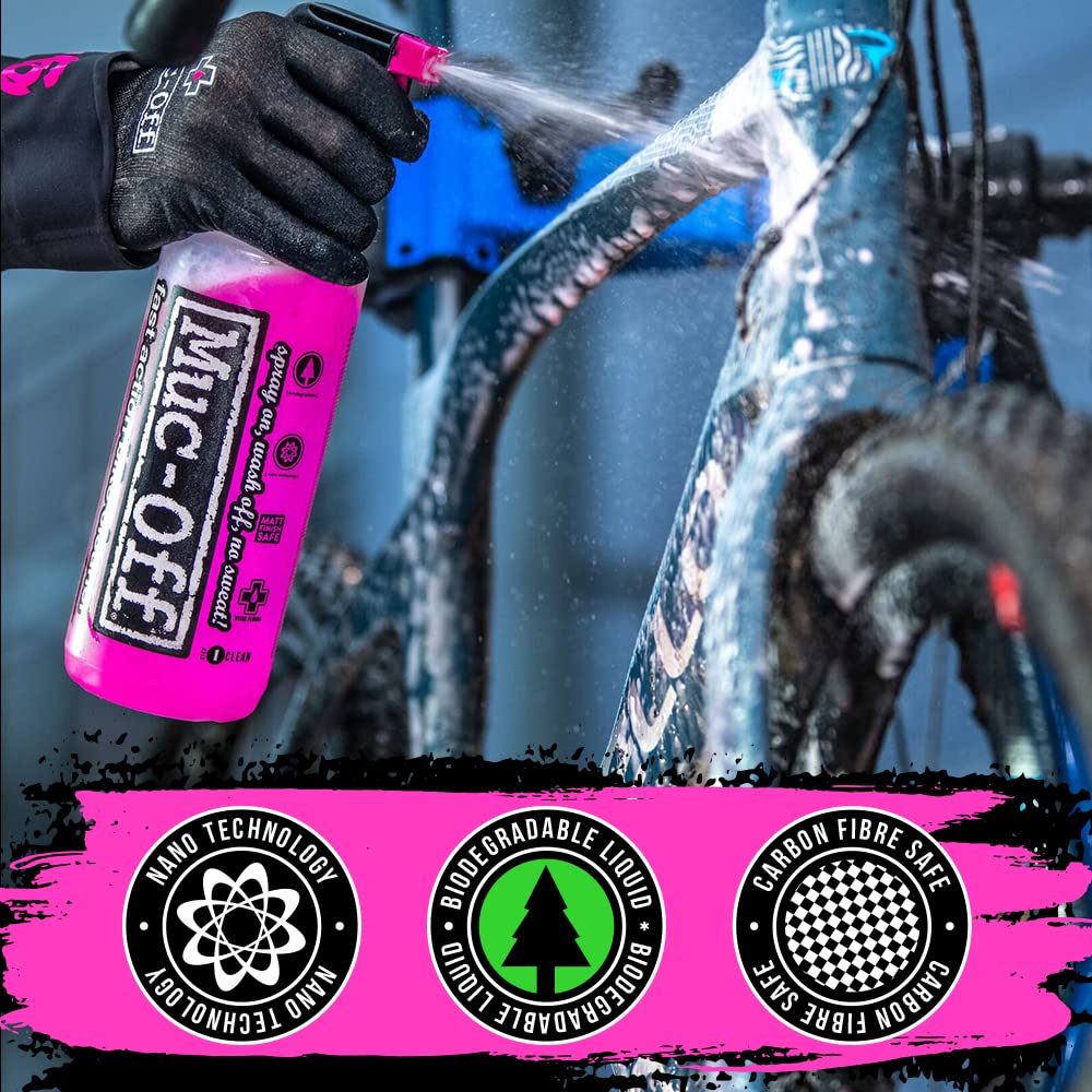 Amazon.com : Muc Off Nano Tech Bike Cleaner : Automotive Cleaning Products  : Sports & Outdoors
