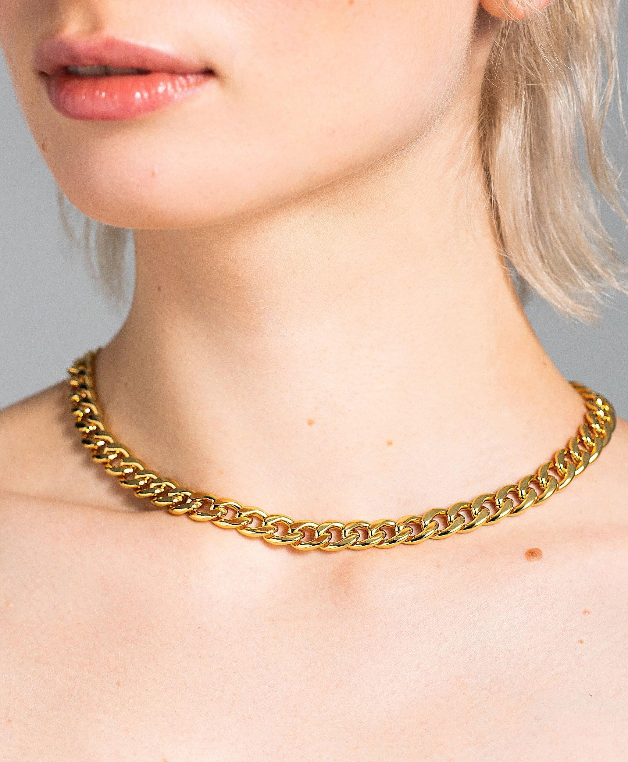 Erla Necklace 18ct Gold Plated、mySite、botmansion