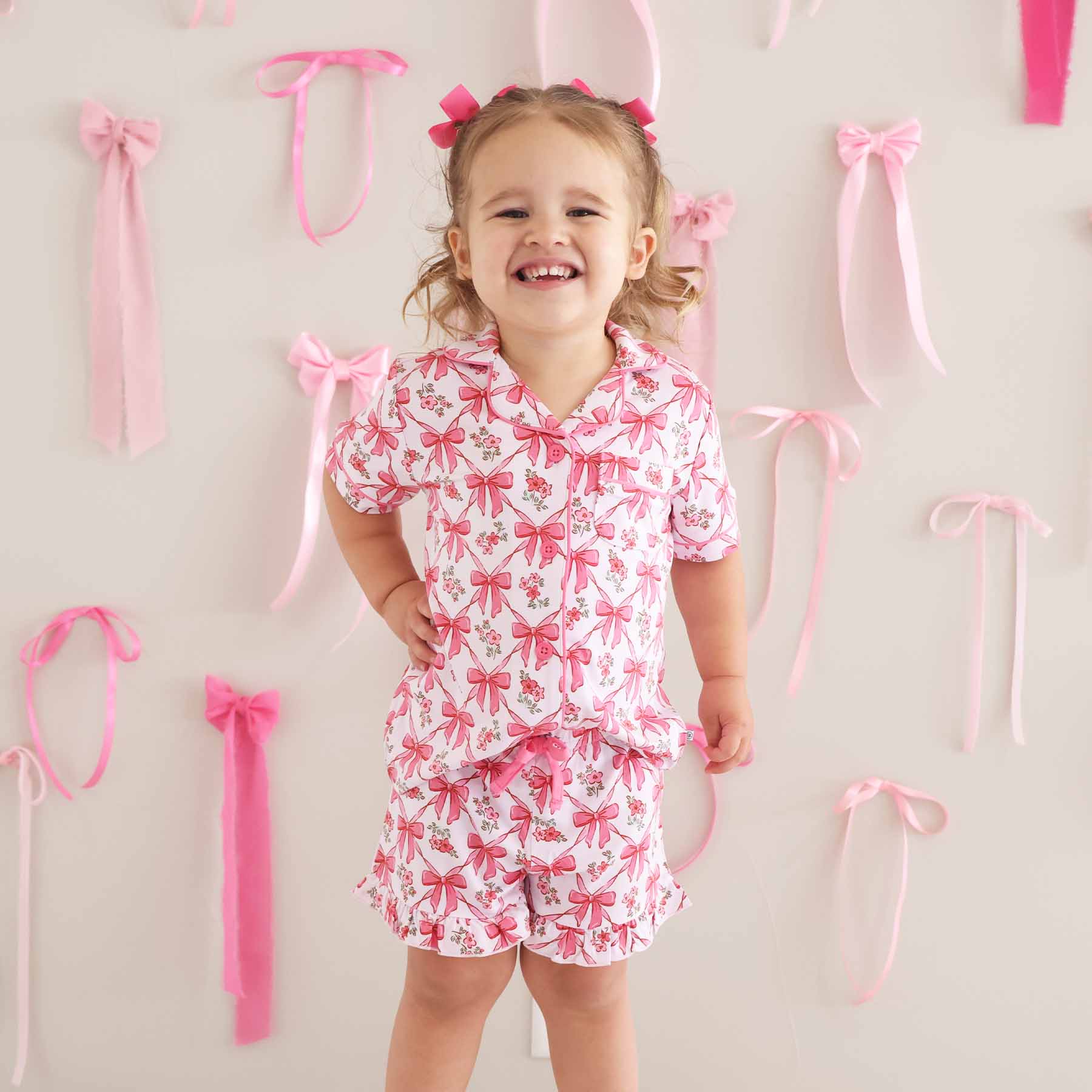  Two Piece Short Lounge Set | Bow Besties、mySite、layawaytickets