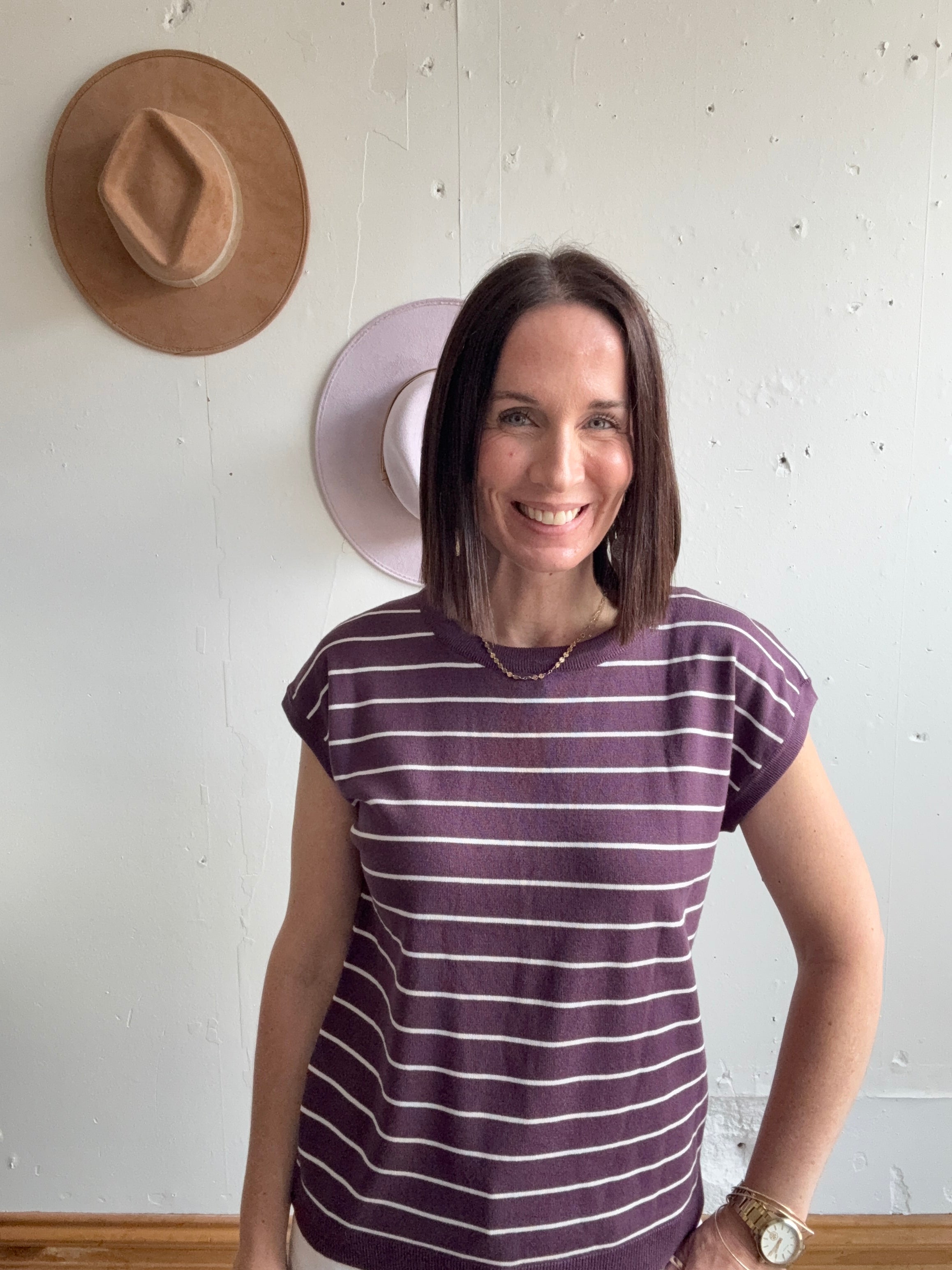 Stacy’s Striped Top、mySite、garagedoors4me