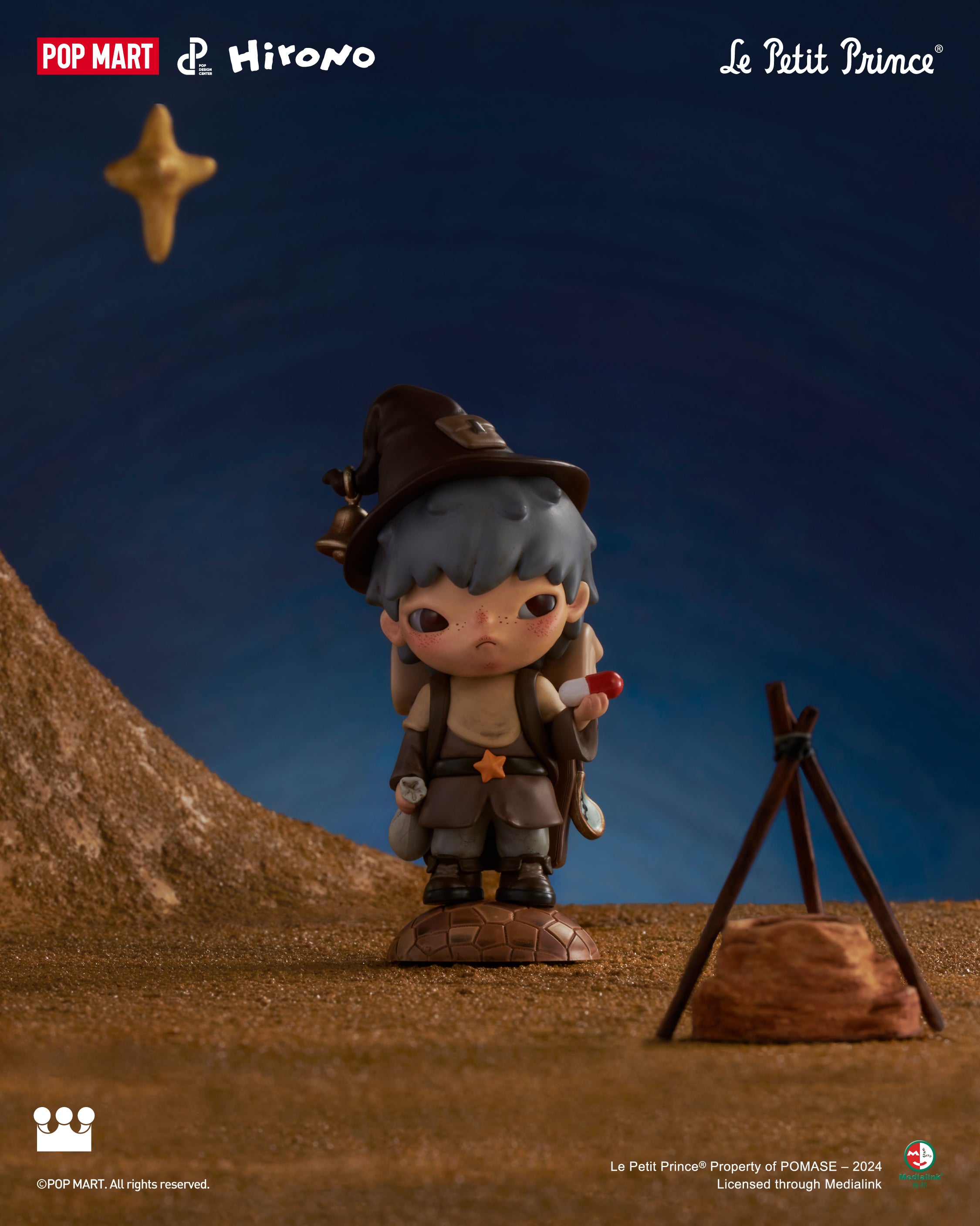  POP MART Hirono×Le Petit Prince Series Figures、mySite、greenlandpopulation