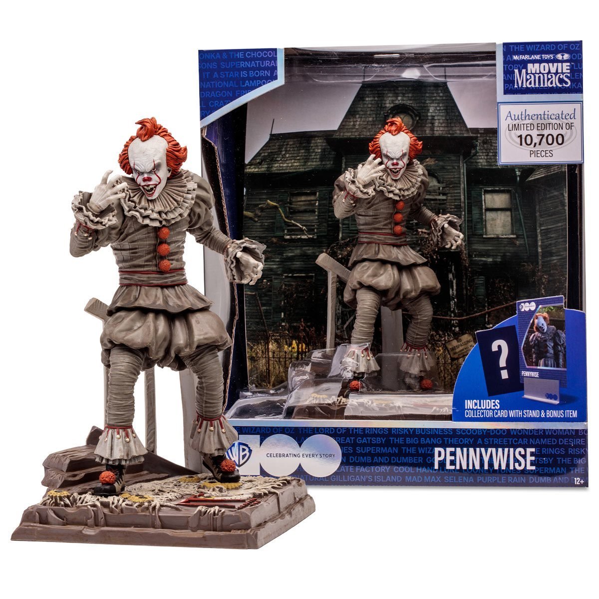 McFarlane Movie Maniacs WB 100: Pennywise (It Chapter II)、mySite、hgirdovlk