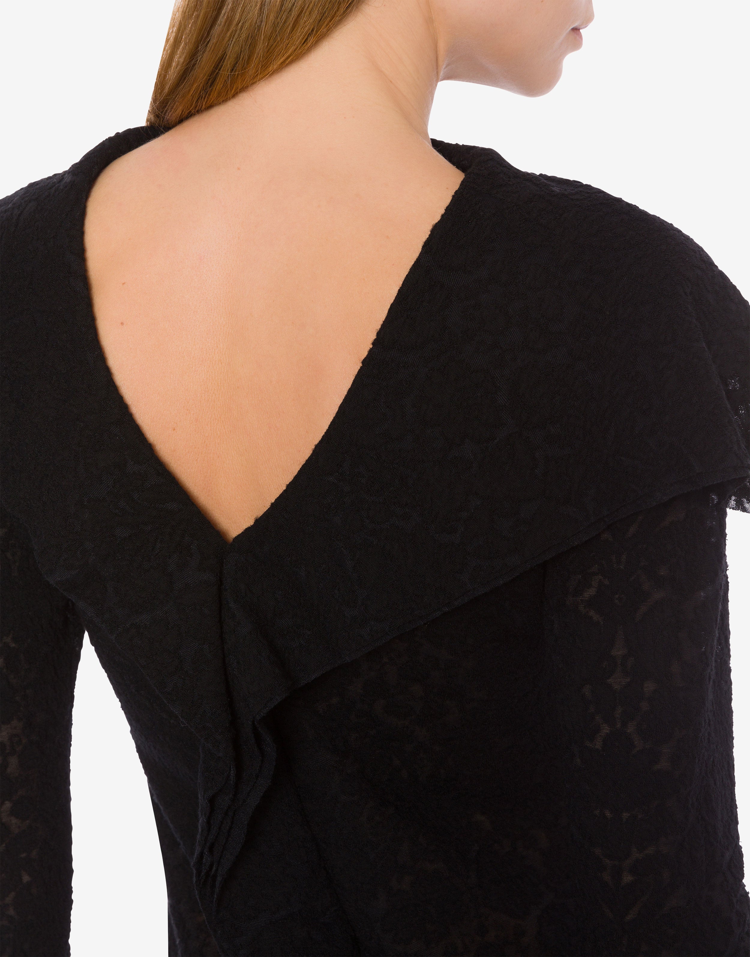 Blusa in pizzo con ruches、mySite、aoinhome