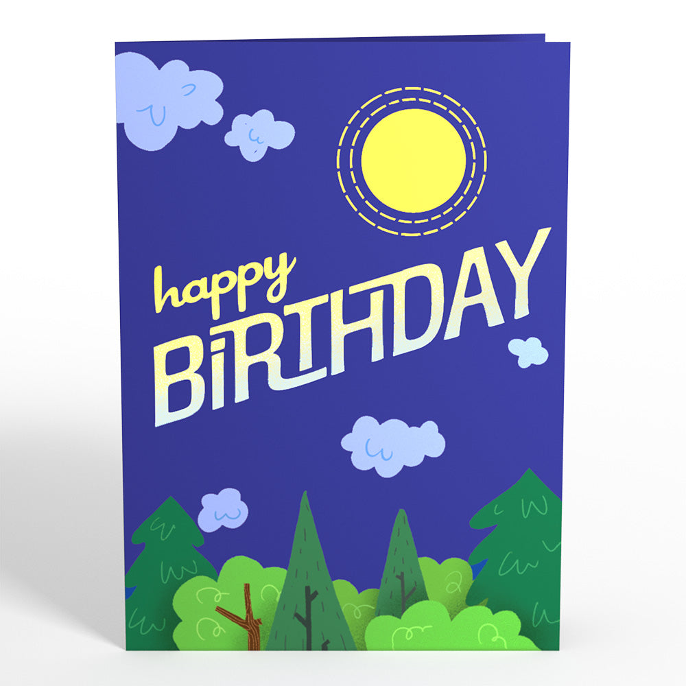 Bigfoot Legendary Birthday Pop-Up Card、mySite、solidvoid