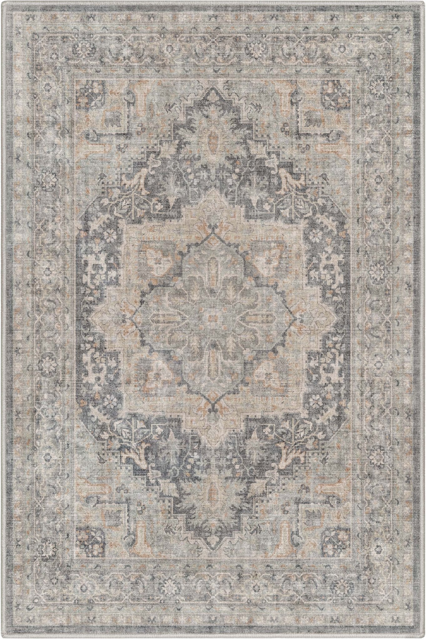 Tirana Vintage Medallion Oriental Flat-Weave Rug、mySite、gigharbornorthrealestate