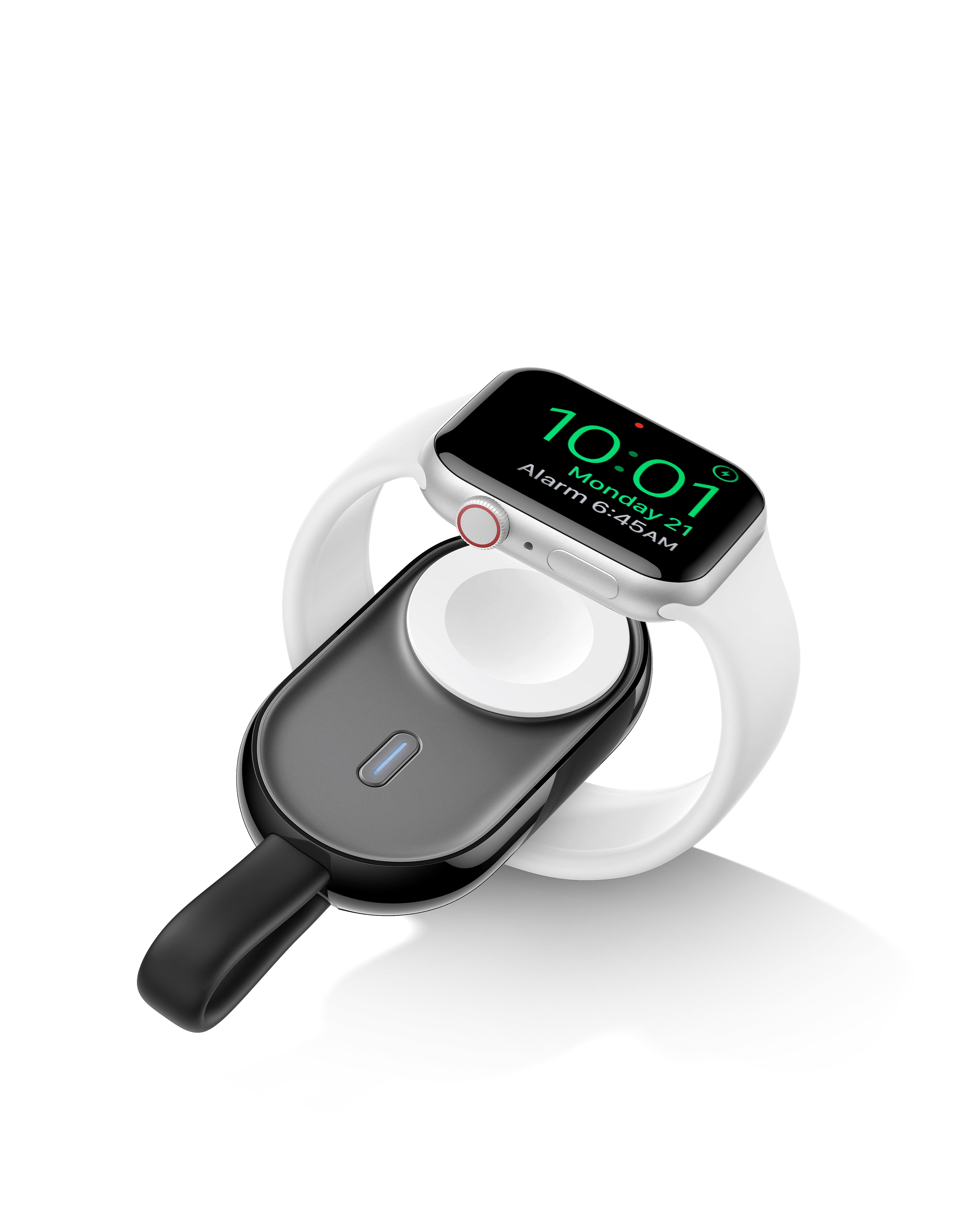 1200mAh with Built in Cable, Super Compact Wireless Charger for Apple Watch、mySite、fannypackpong