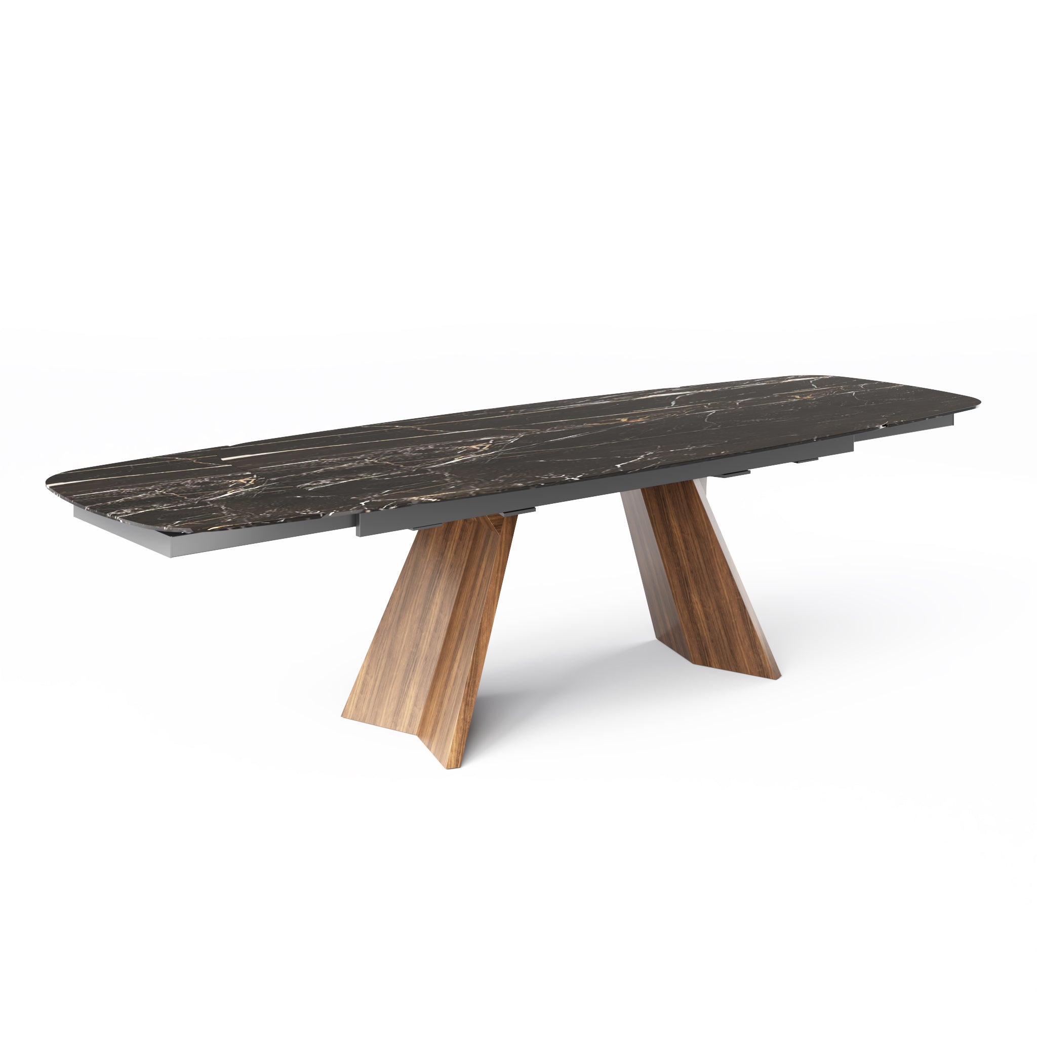  Icaro Extendable Dining Table with Marble and Ceramic Top Options、mySite、sugarbowlscore