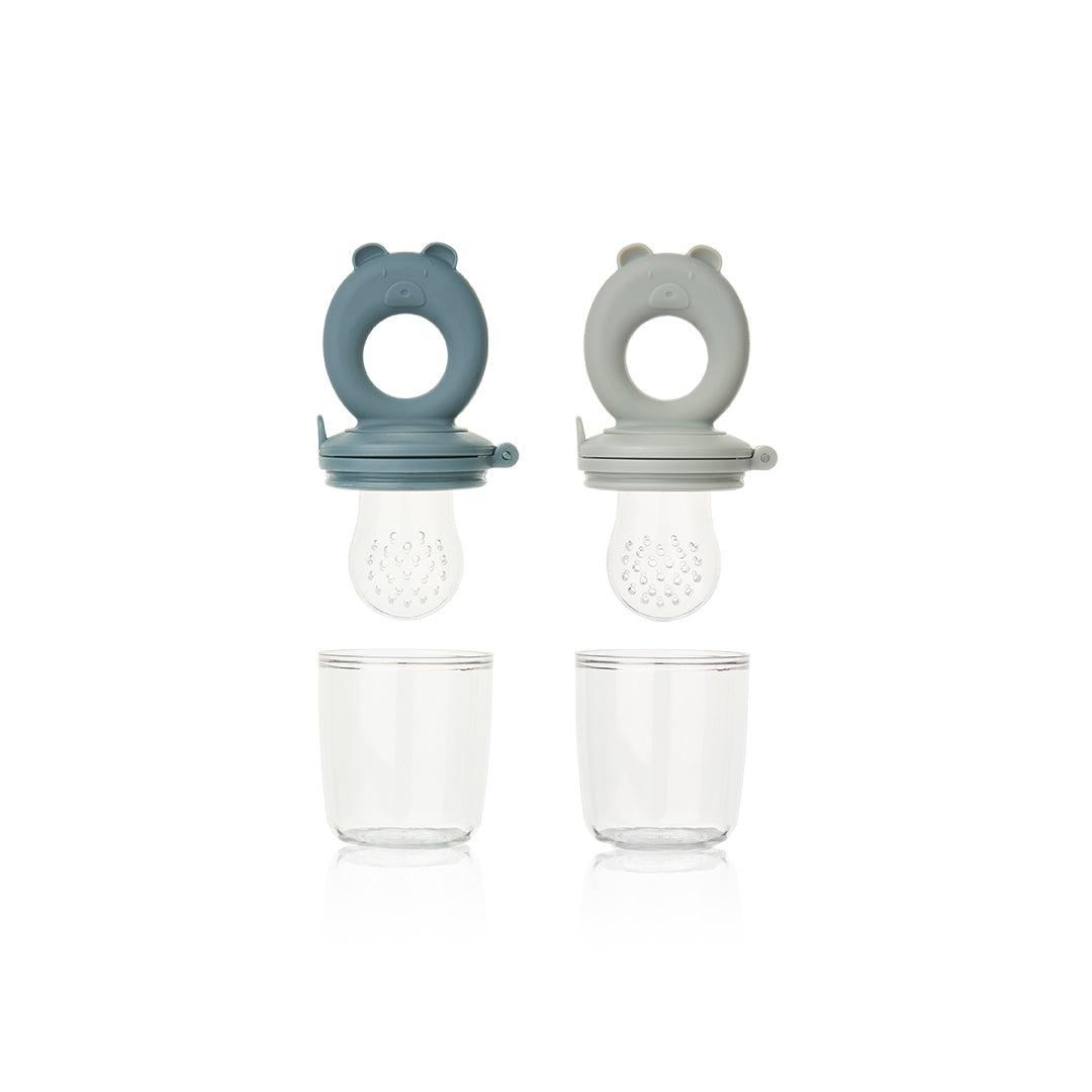  Liewood Miranda Food Feeder - 2 Pack - Whale Blue/Dove Blue、mySite、merchandisen