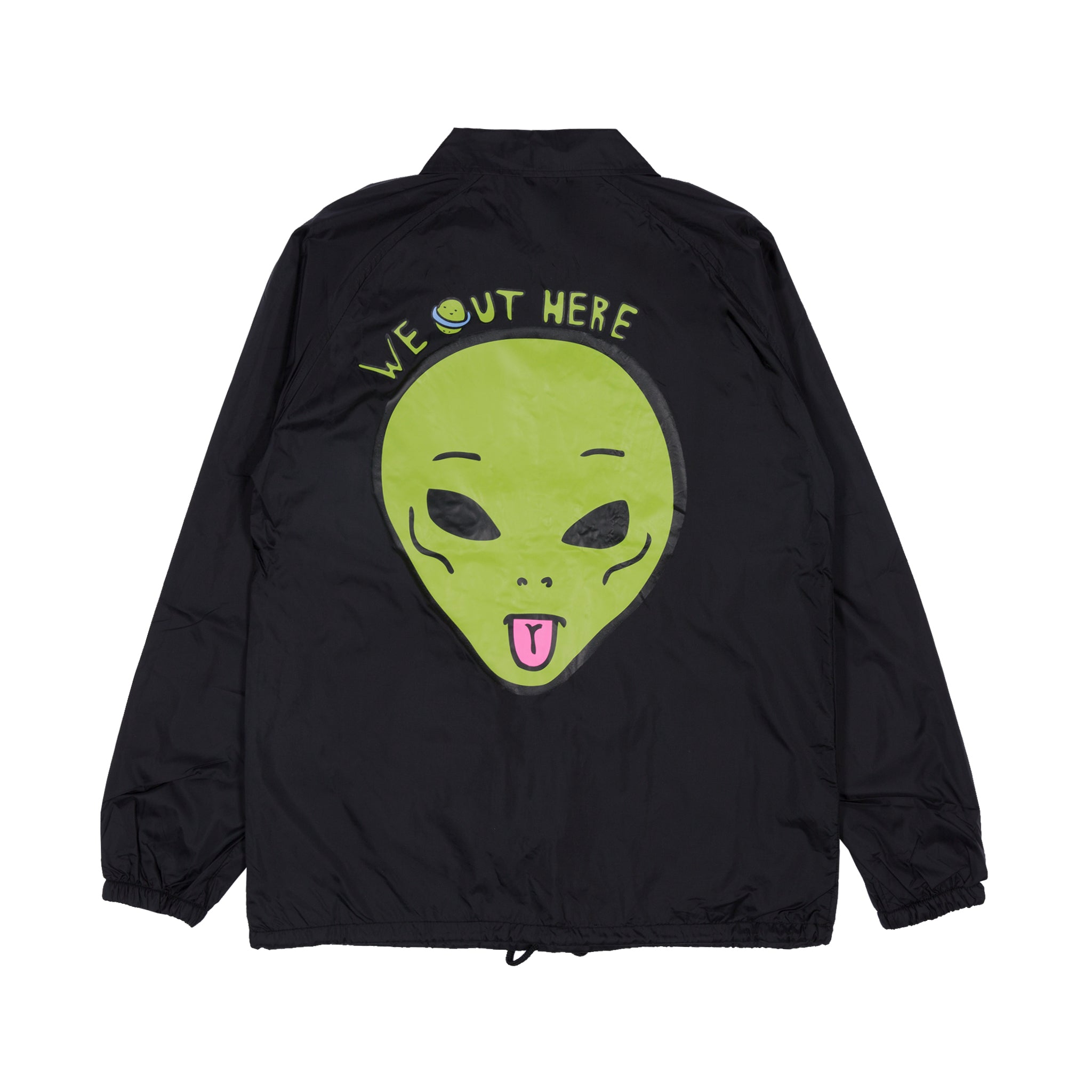  We Out Here Coaches Jacket (Black)、mySite、merchandisen