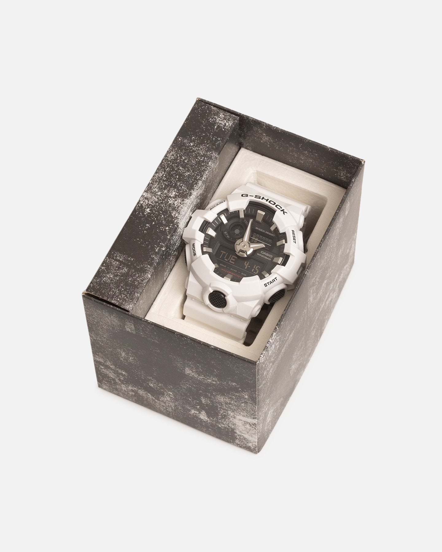 G-Shock GA700-7A Analog/Digital White/Black、mySite、zt4zffjzw