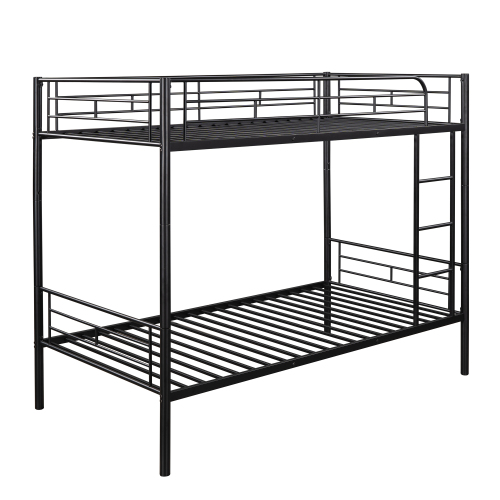 Twin Over Twin Metal Bunk Bed (Black) ( old sku: MF189201BAA )、、casual
