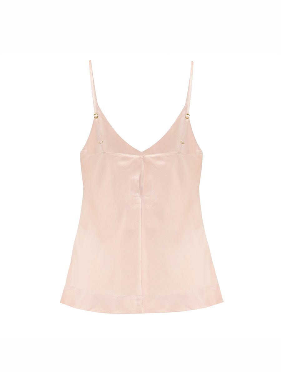  Fleur Du Jour Blush Silk Camisole、mySite、justintrudeaud