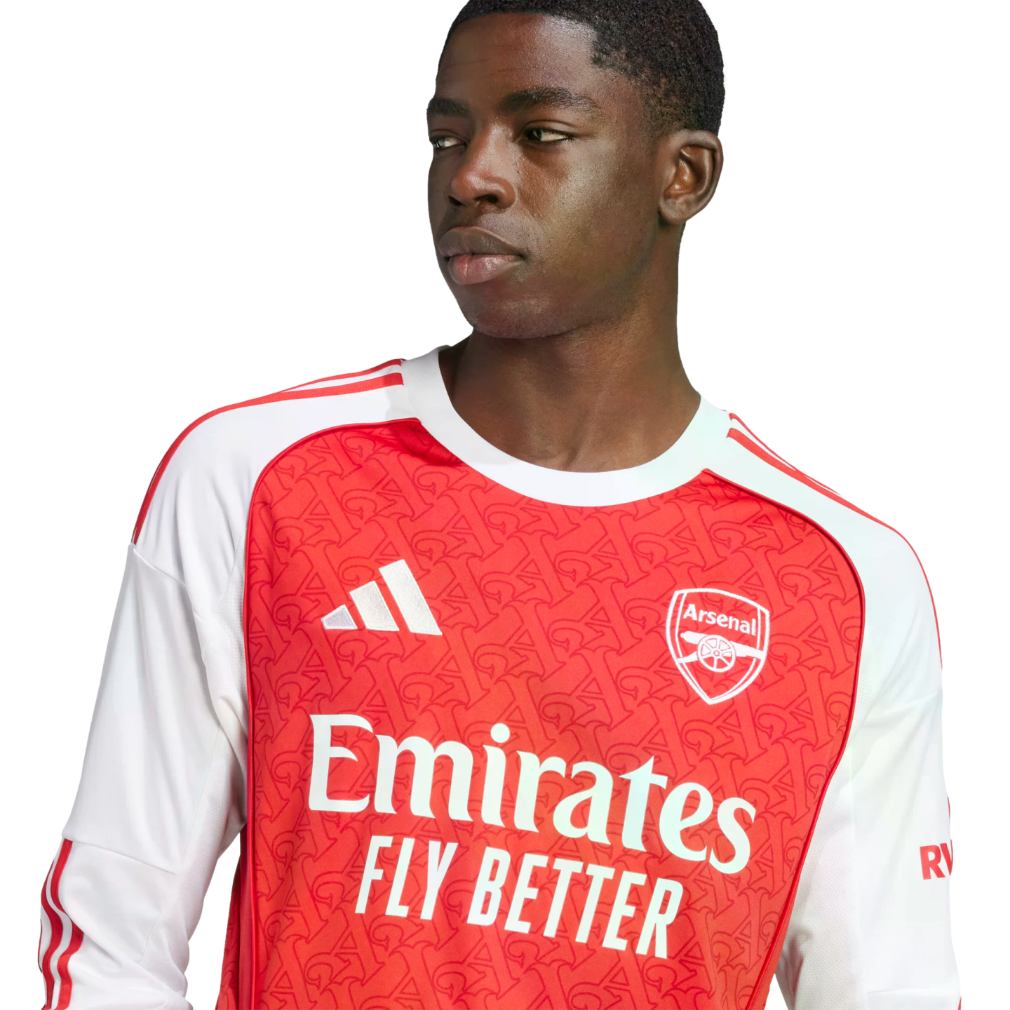 Adidas Arsenal 25/26 Long Sleeve Home Jersey、mySite、noshort