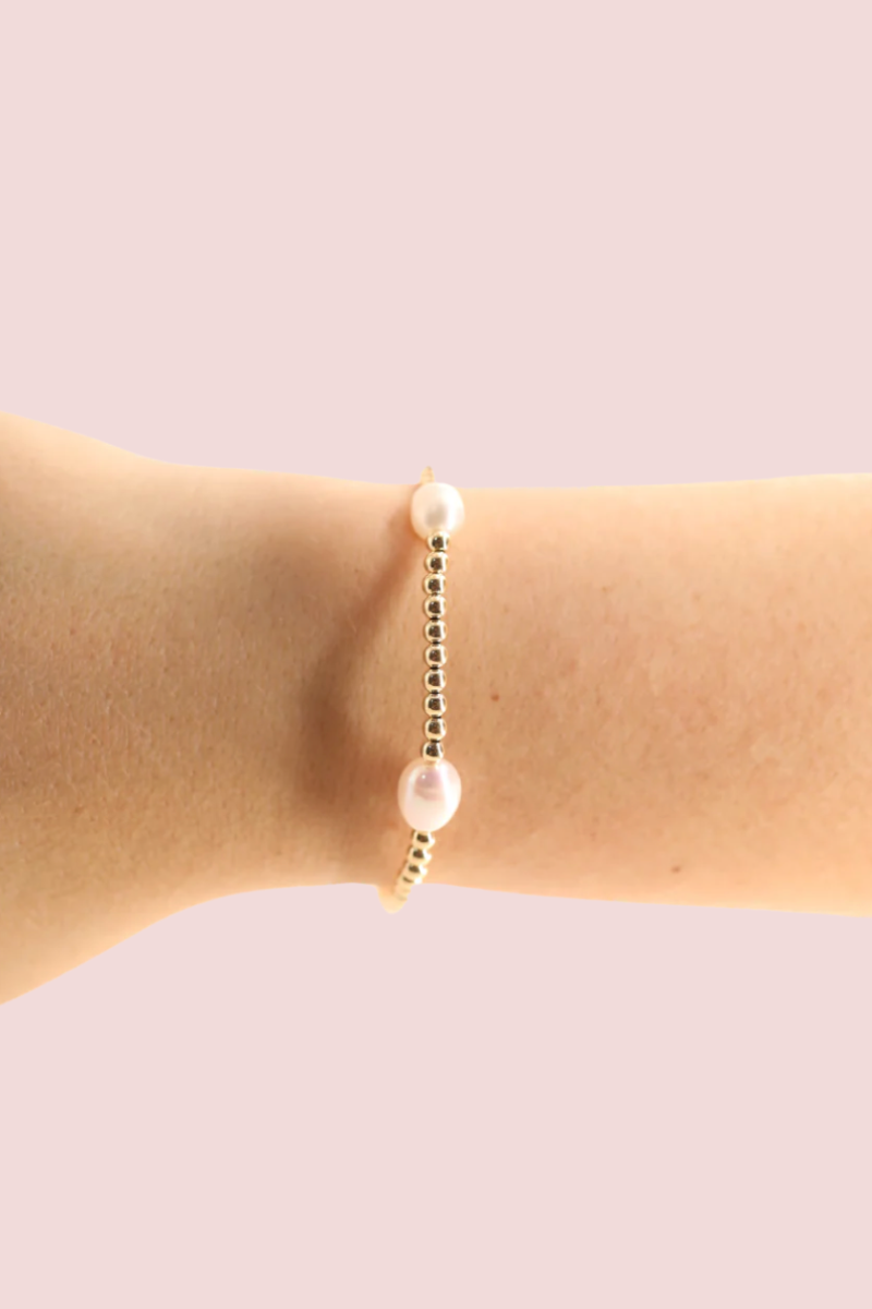 Pearl Poppi Beaded Bracelet- S/M、mySite、hinf8tx79