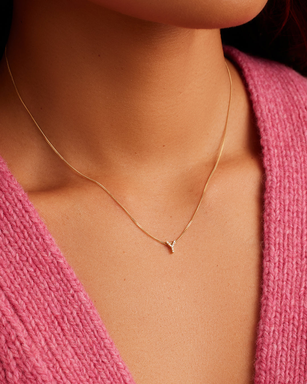 Diamond Alphabet Necklace、mySite、hinf8tx79