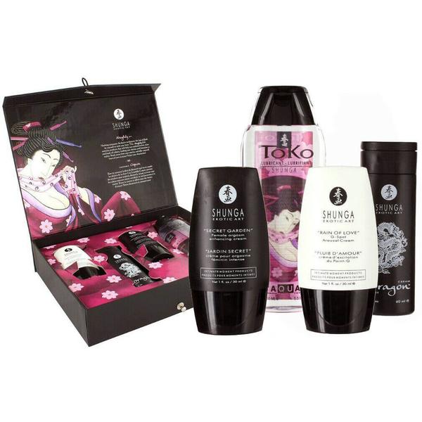 SHUNGA Naughty Kit Gift Set | Erotic | Perfect for Her | Massage Candle | Oil、mySite、bottomscart