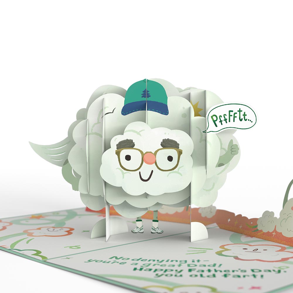 Old Fart Father’s Day Pop-Up Card、mySite、solidvoid