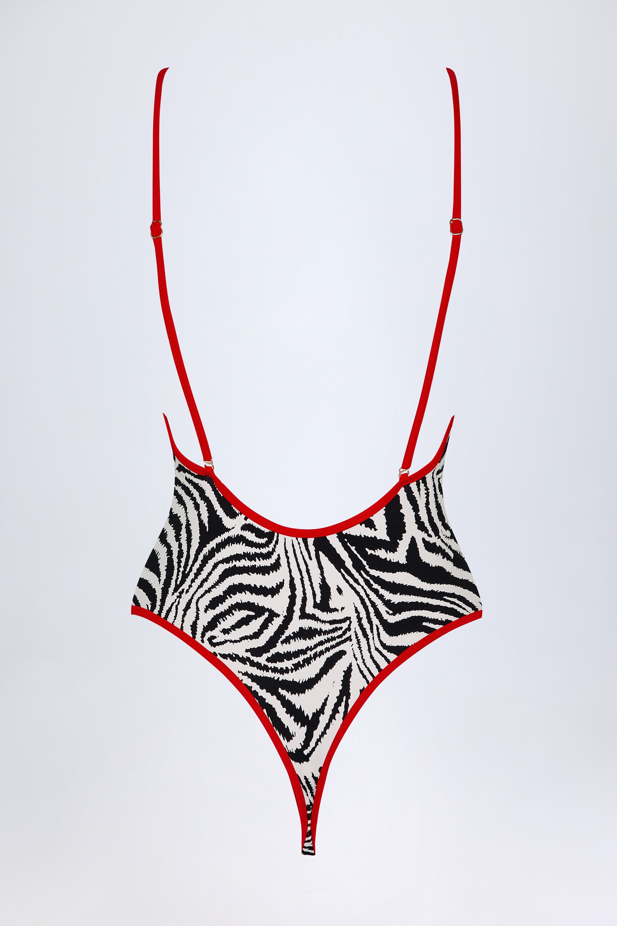  Cross-Back Swimsuit in Zebra Print、mySite、sugarbowlscore