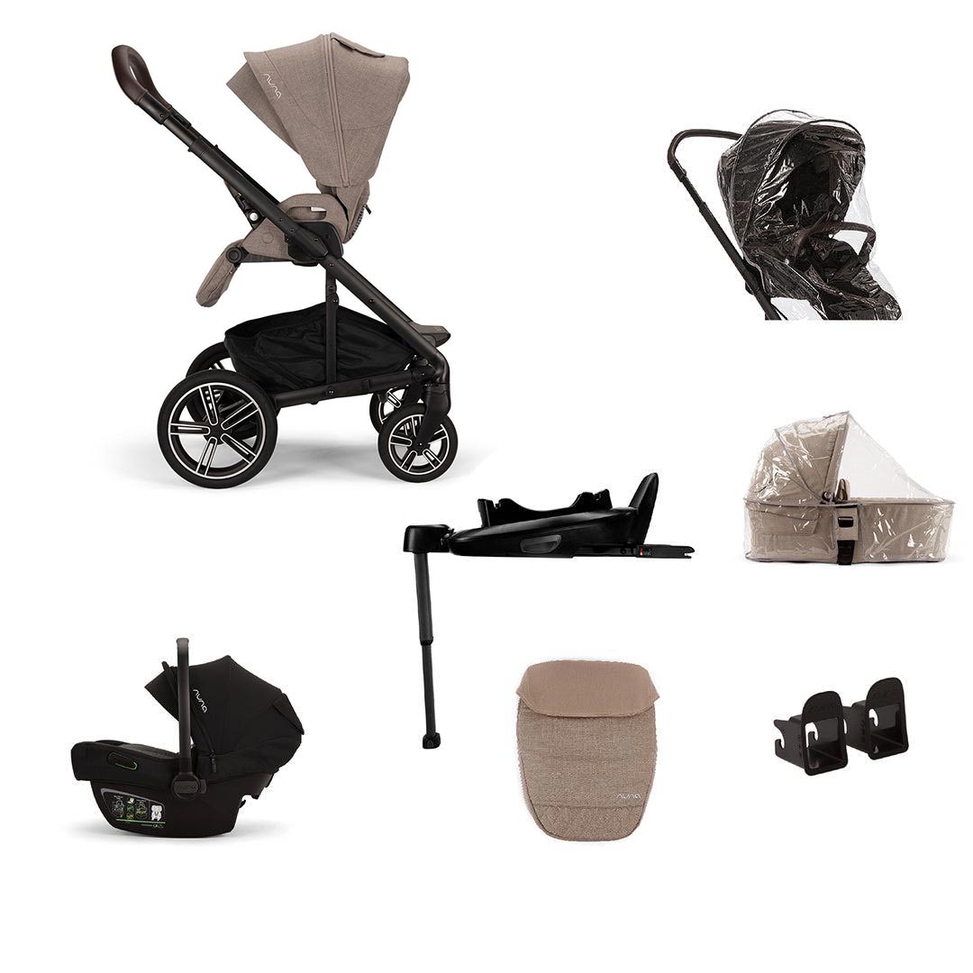  Nuna MIXX NEXT + PIPA NEXT Travel System、mySite、merchandisen