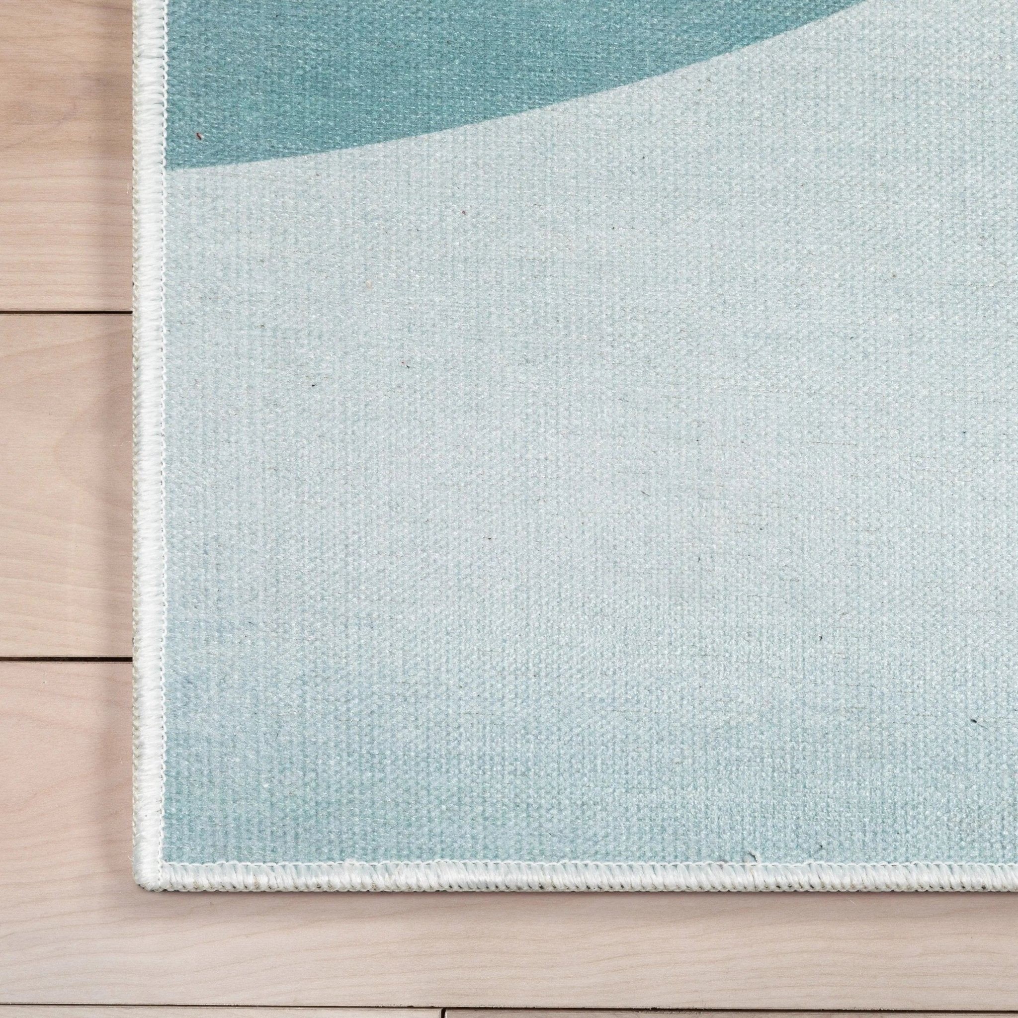 Curved Rainbow Modern Multi Color Purple Area Flat-Weave Rug、mySite、gigharbornorthrealestate