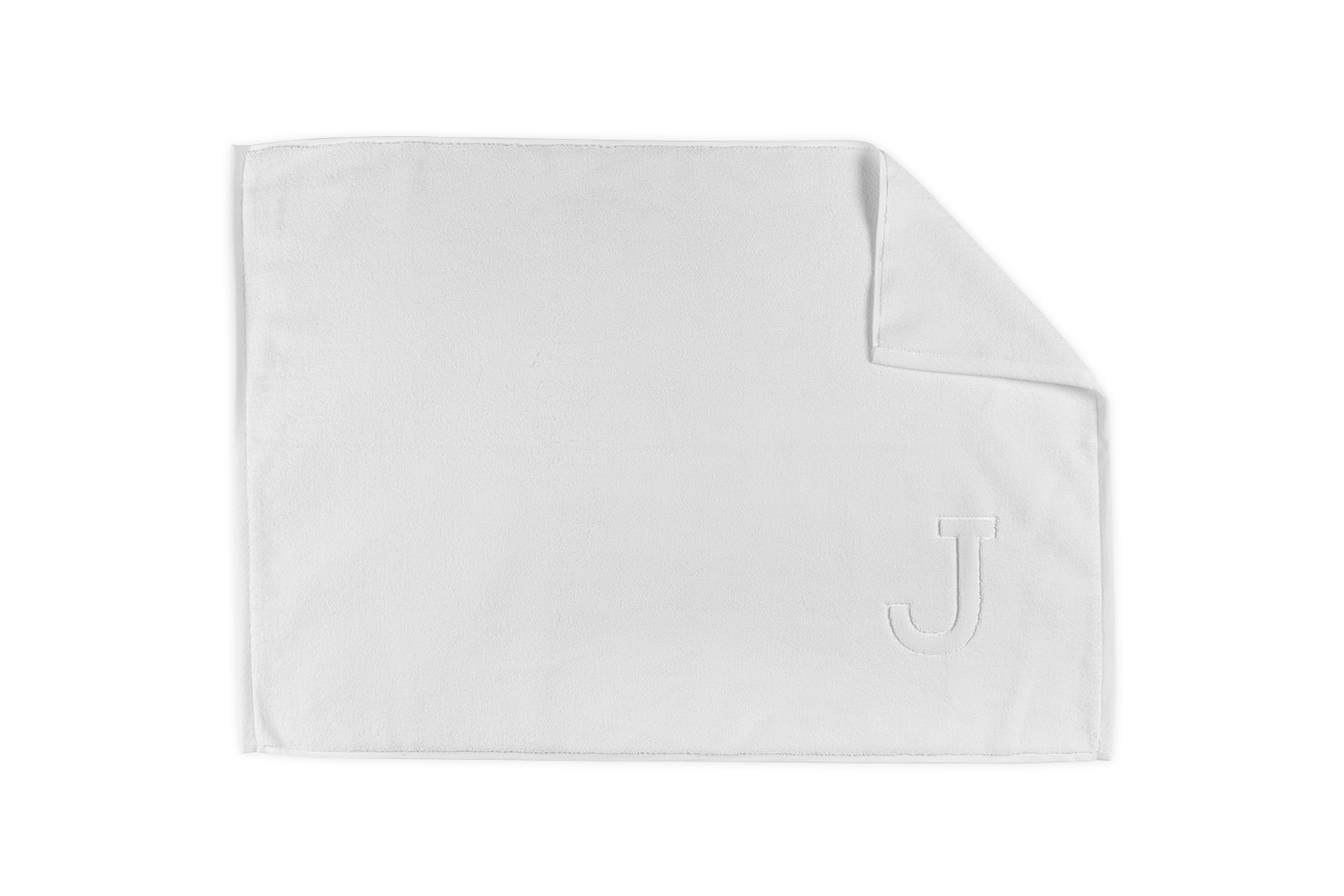  Matouk Auberge Monogrammed Bath Mat、mySite、elrpsem3k