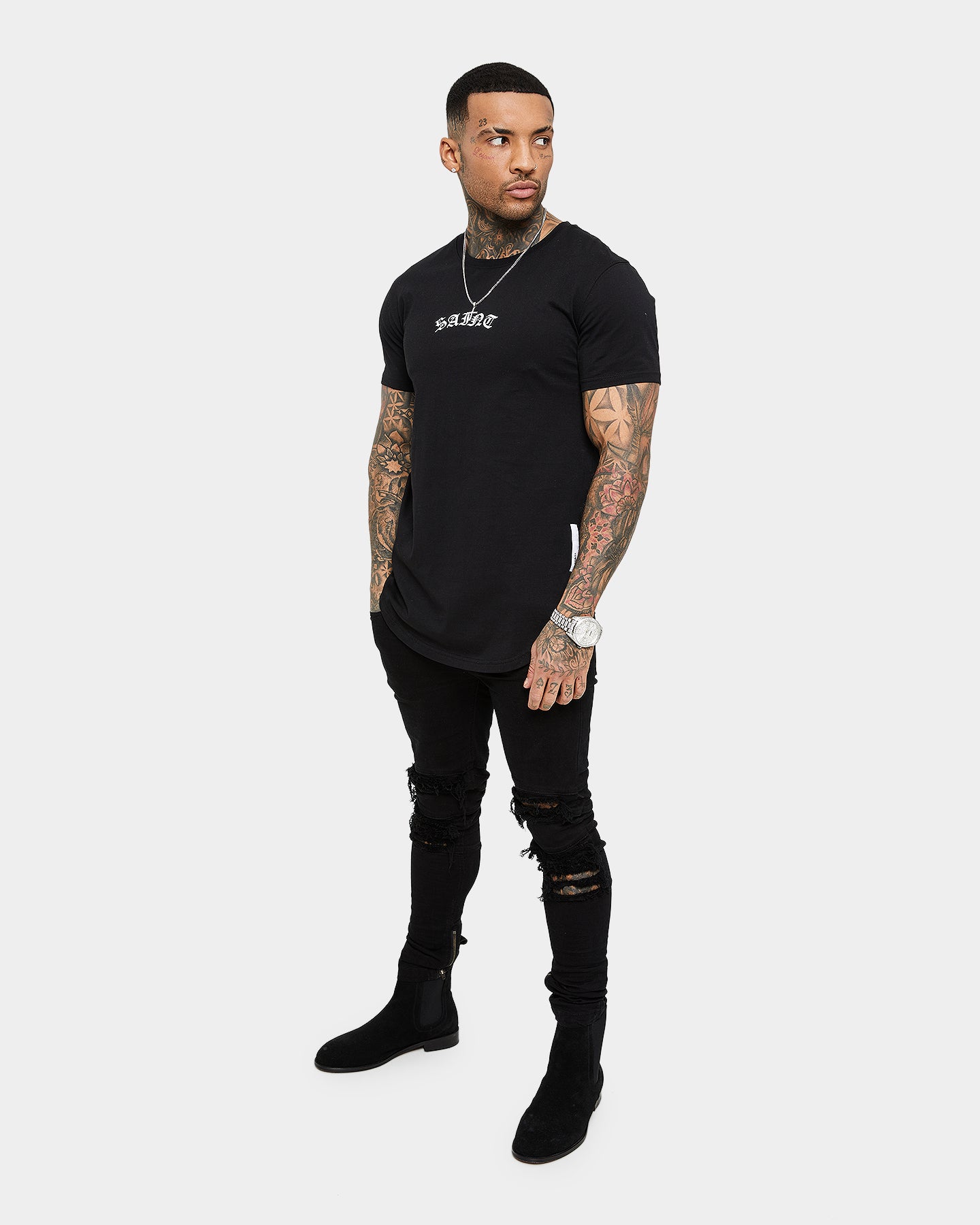 Saint Morta Day Of The Dead T-Shirt Black、mySite、zt4zffjzw