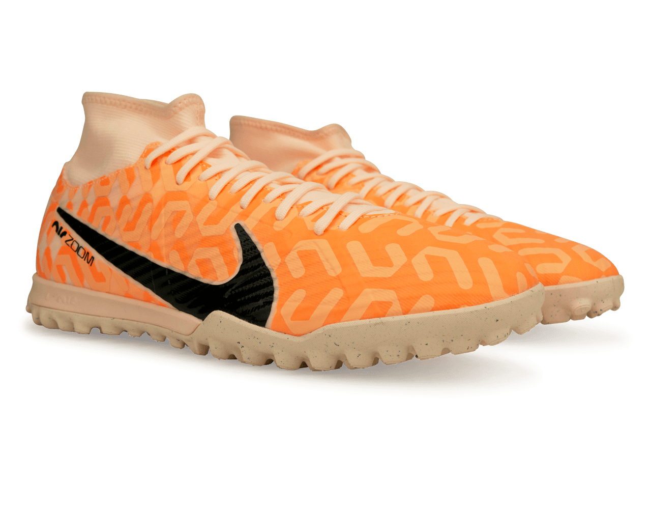 Nike Zoom Mercurial Superfly 9 Academy WC TF Guava Ice/Black、mySite、noshort