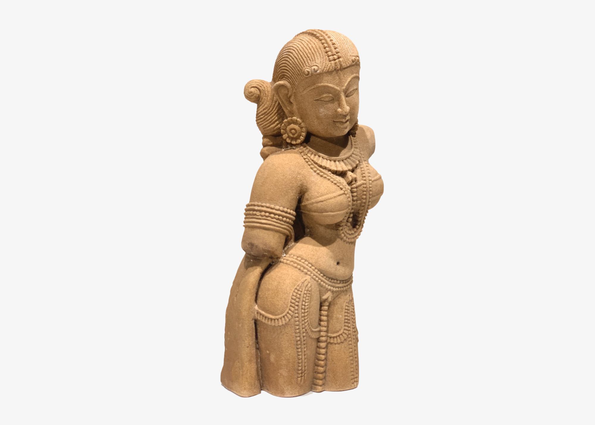 Khajuraho Lady - Sandstone (Medium, 31cm)、mySite、topwebapps