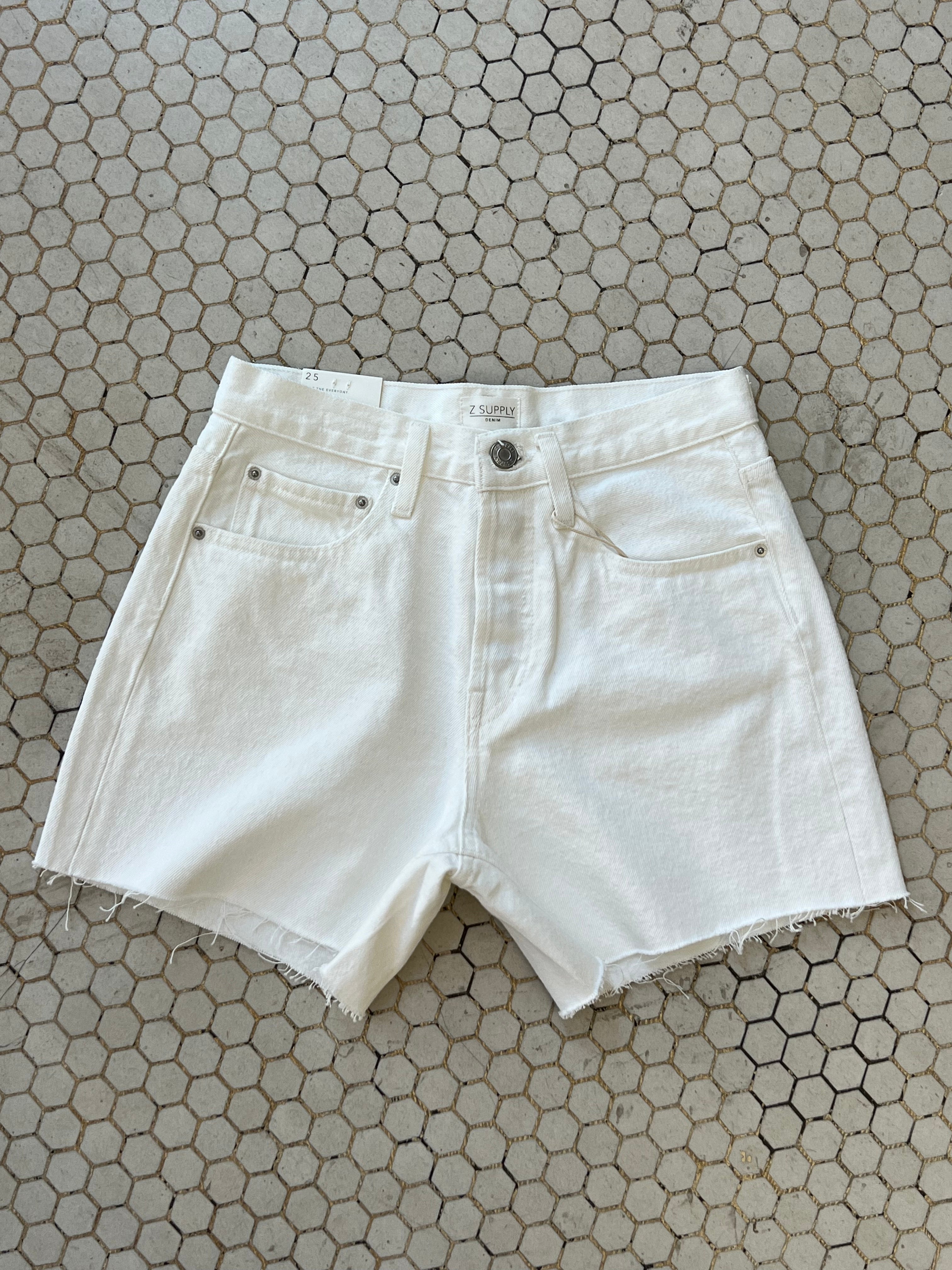 Z Supply High Rise Denim Shorts、mySite、garagedoors4me