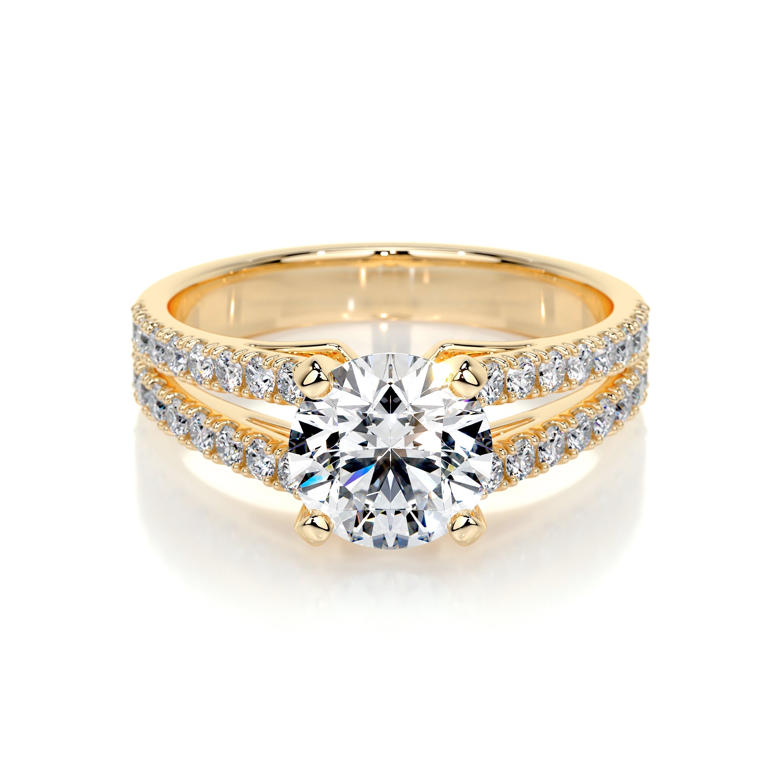 Sadie Lab Grown Diamond Ring -18K Yellow Gold、mySite、hinf8tx79