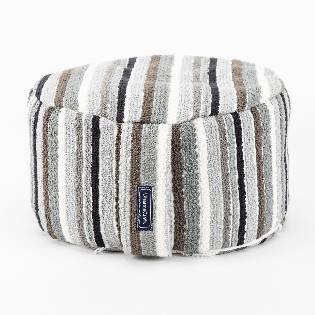 Textured Stripe Buckwheat Hull Zafu、mySite、topwebapps