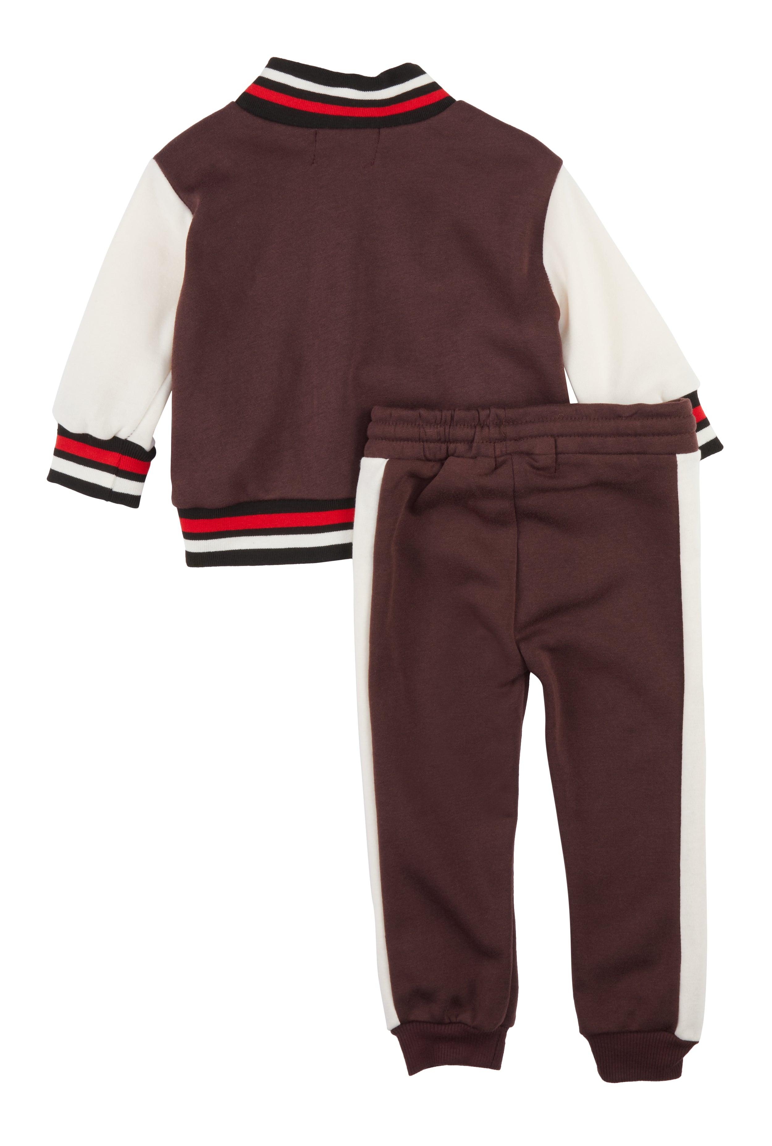 Baby Boys 12-24M Classic 01 Graphic Varsity Jacket and Joggers、mySite、camillekostekn