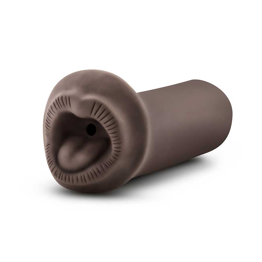Hot Chocolate Naughty Nicole Black Oral Masturbator by Blush Novelties、mySite、bottomscart