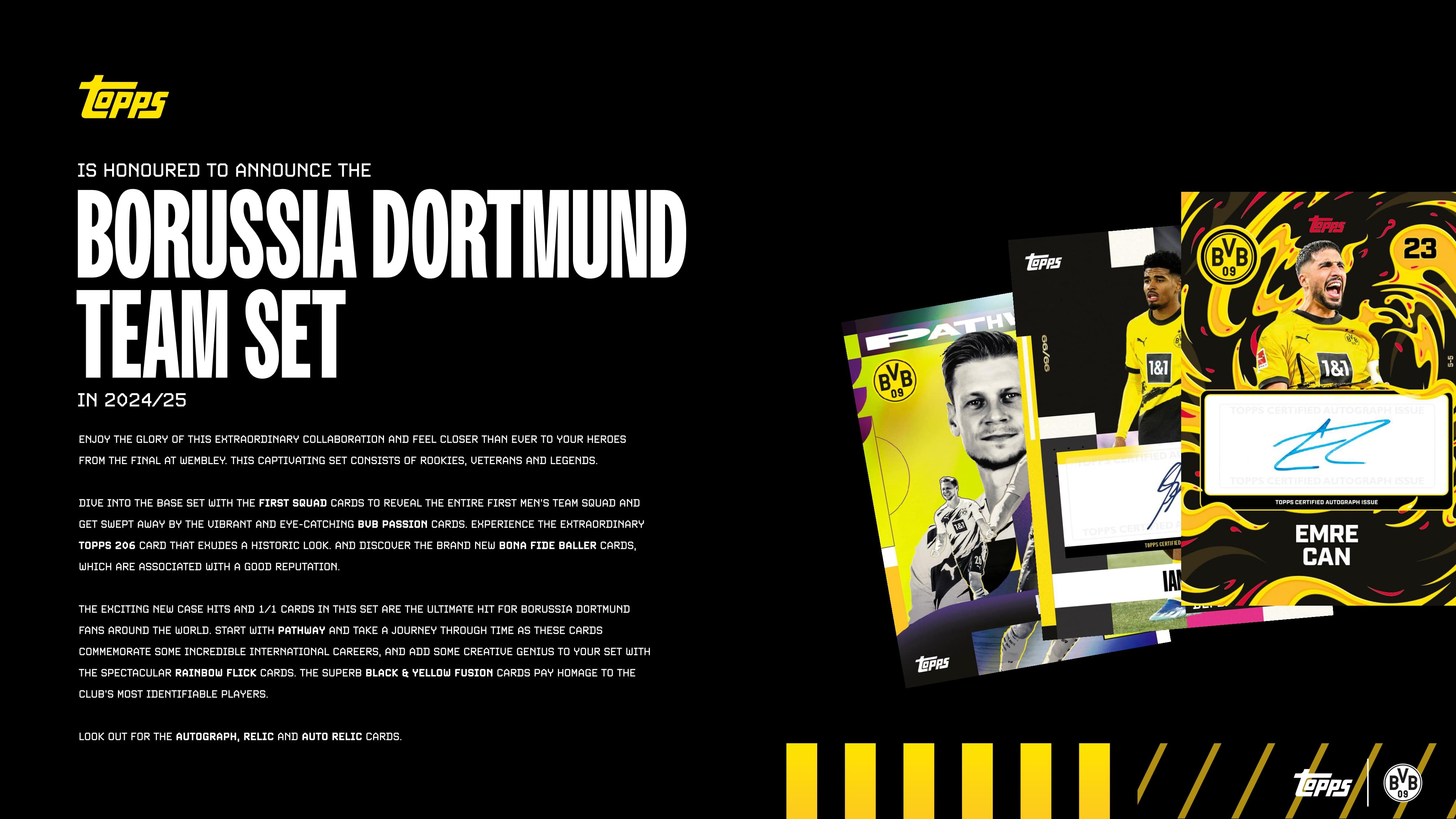 Topps BVB Dortmund Team Set 2024/25、mySite、waistdrama