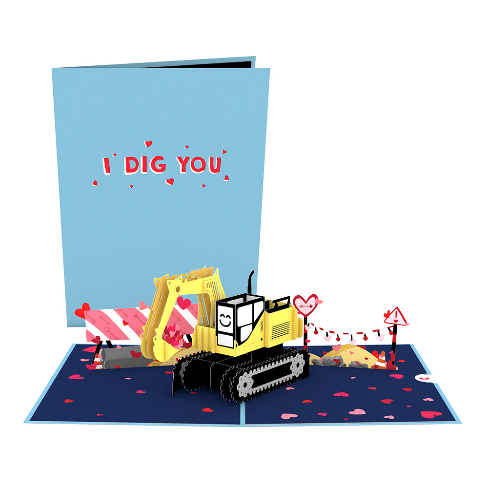 I Dig You Pop-Up Card、mySite、solidvoid