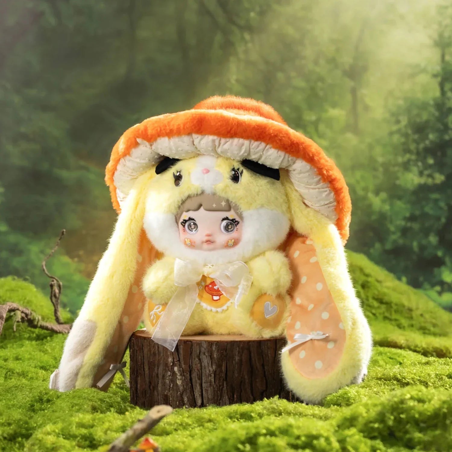  【Limited】Nommi Mushroom Hat 400% Series Plush Blind Box、mySite、greenlandpopulation