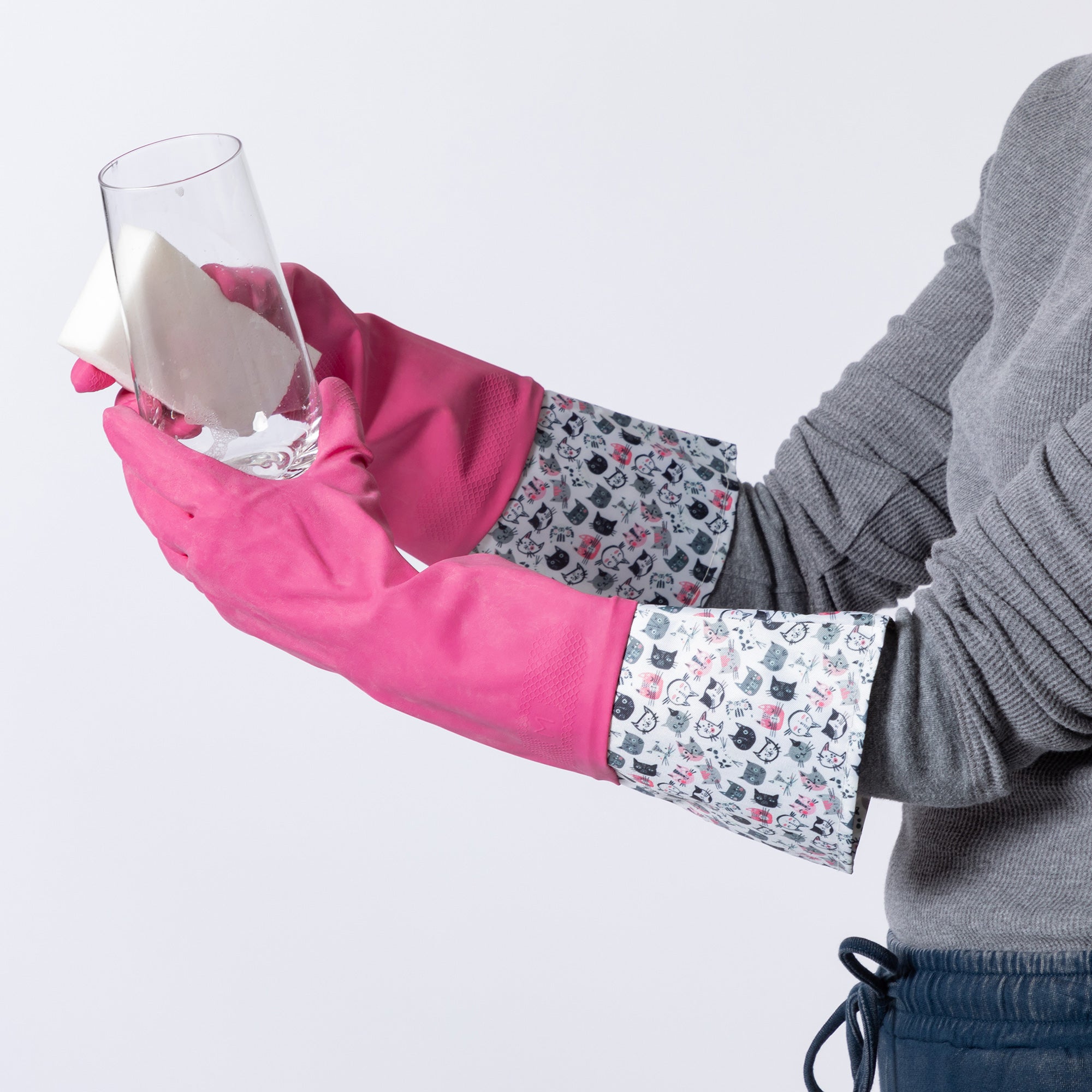 Feline Faces Dish Gloves、mySite、camillekostekn