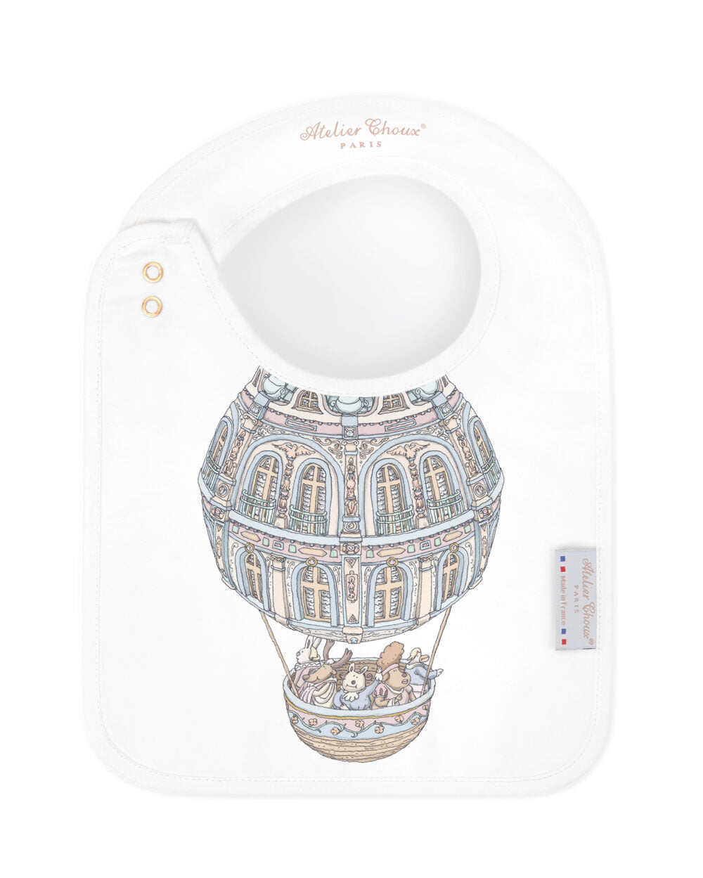  Atelier Choux Chateau Choux™ Satin Bib、mySite、elrpsem3k